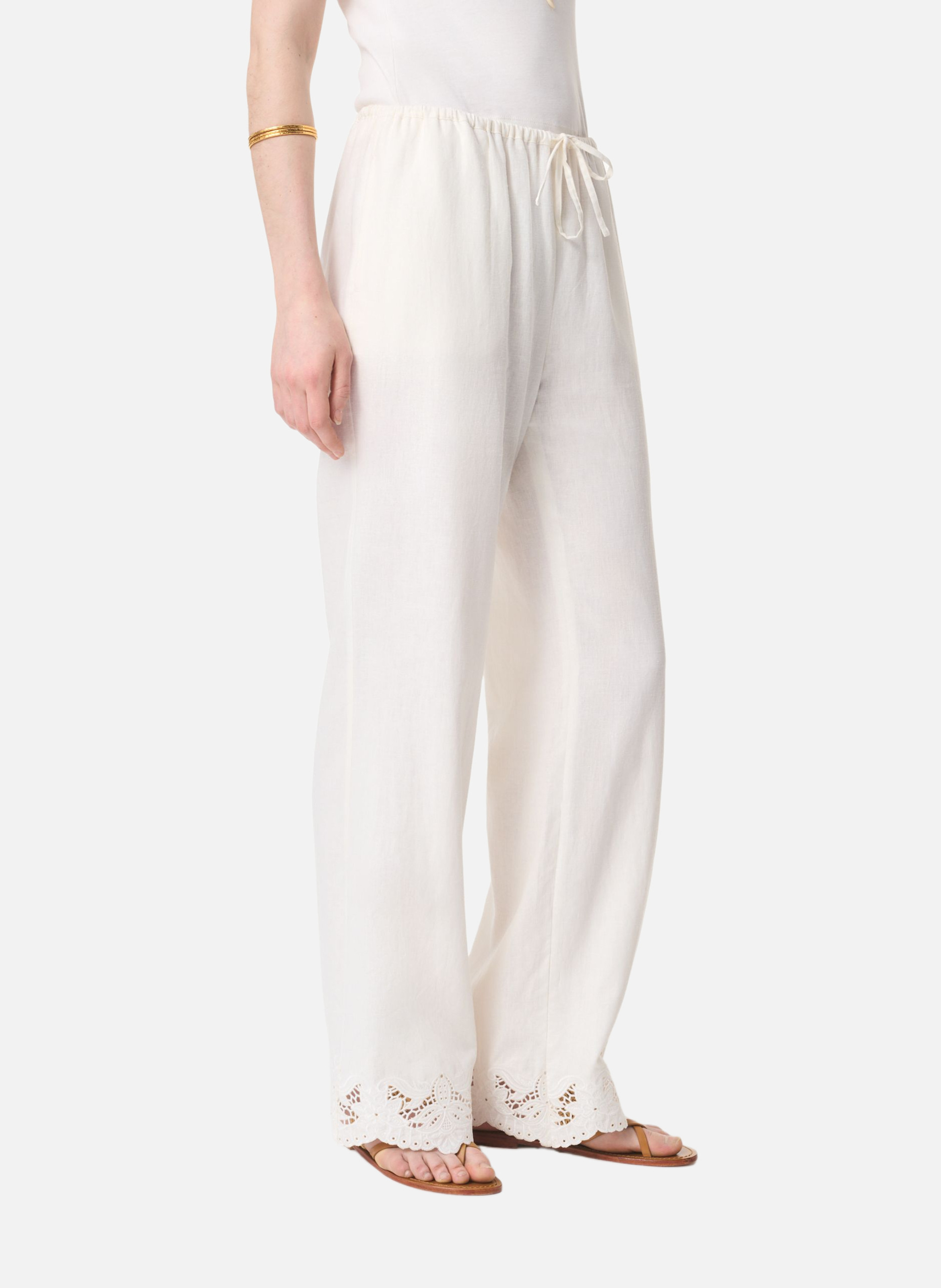 Pantalon gliff Blanc