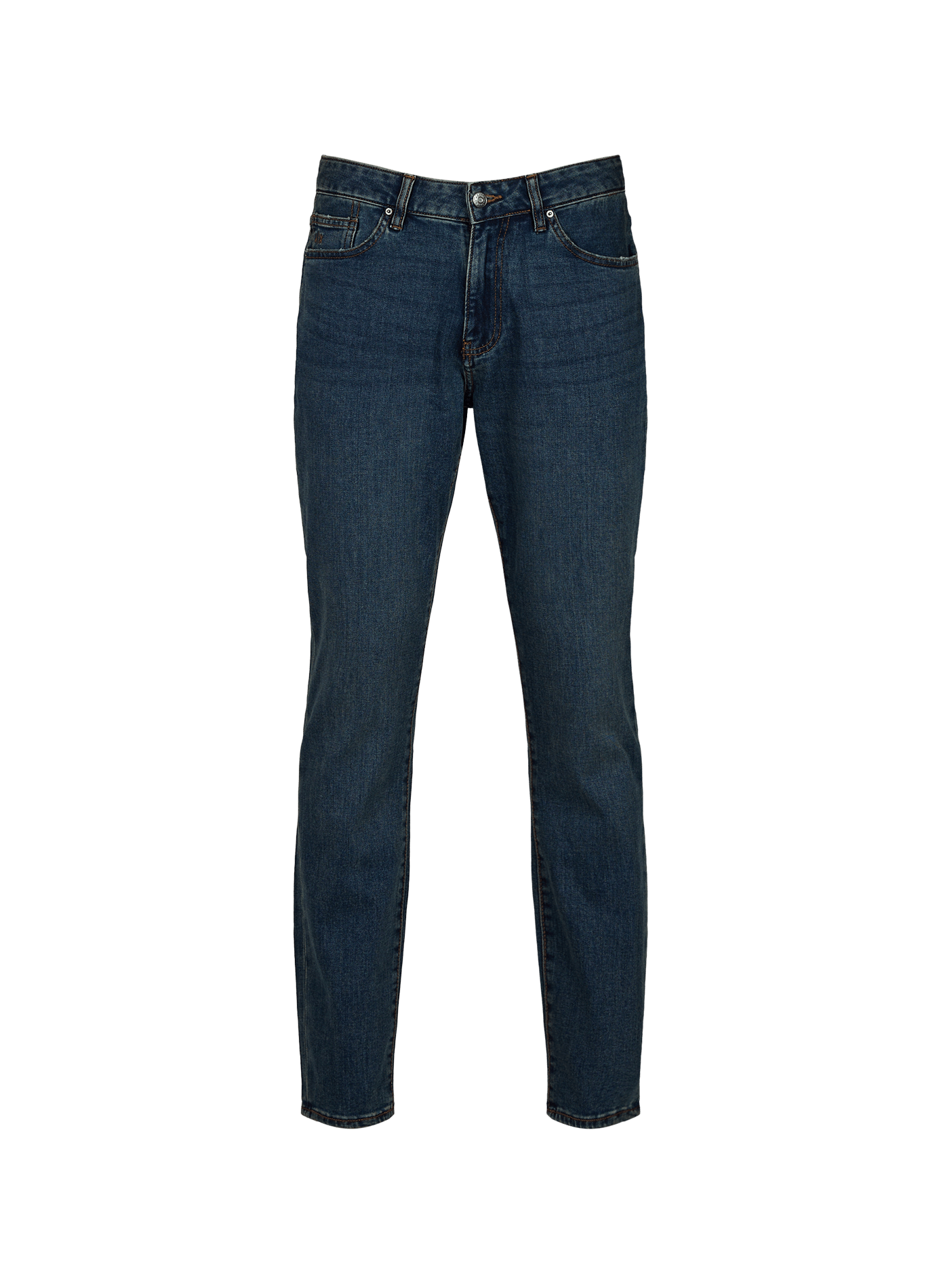 Cotton-blend slim-fit jeans ARMANI EXCHANGE Blue