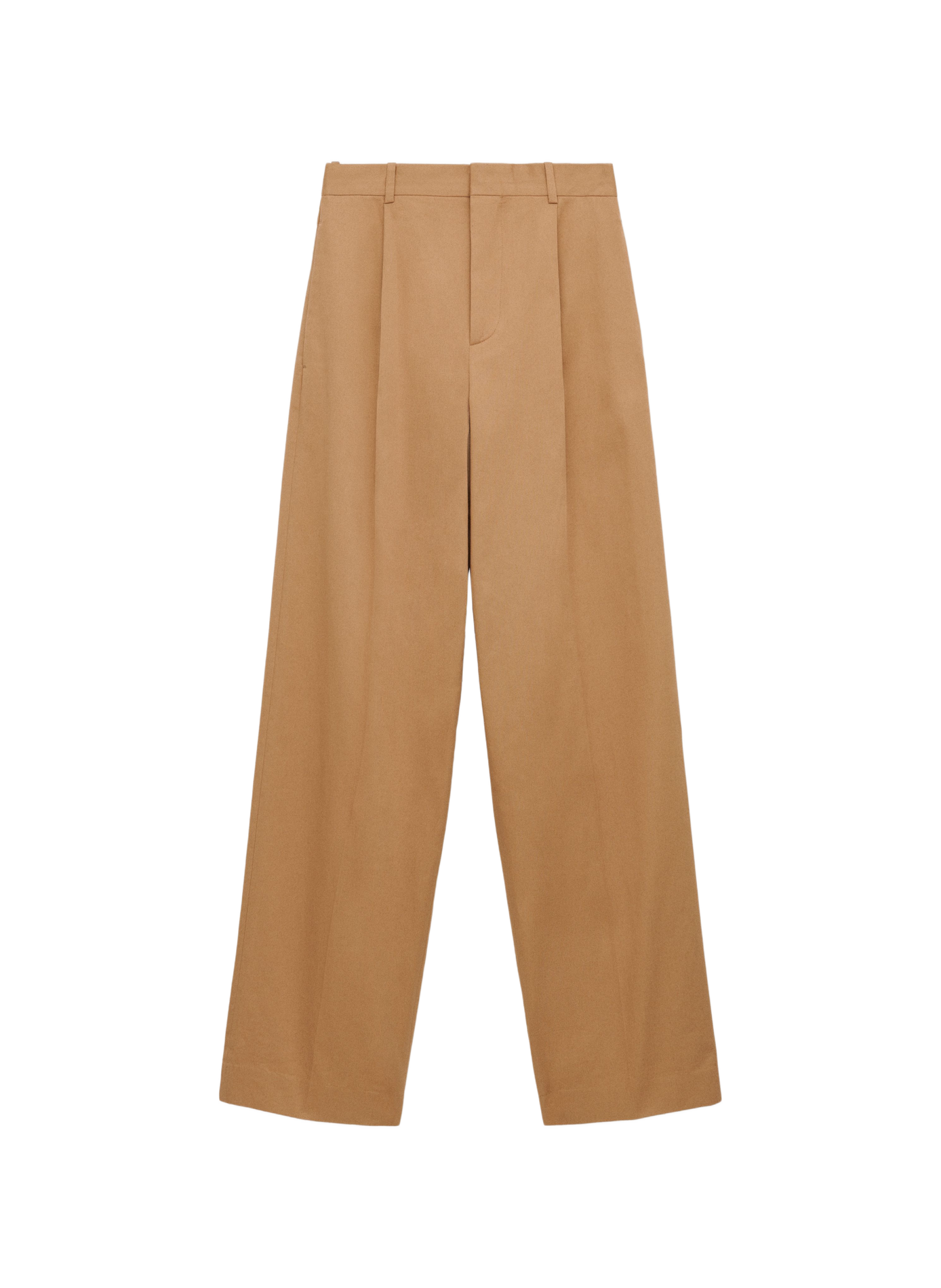 Pantalon large en coton LOEWE Beige