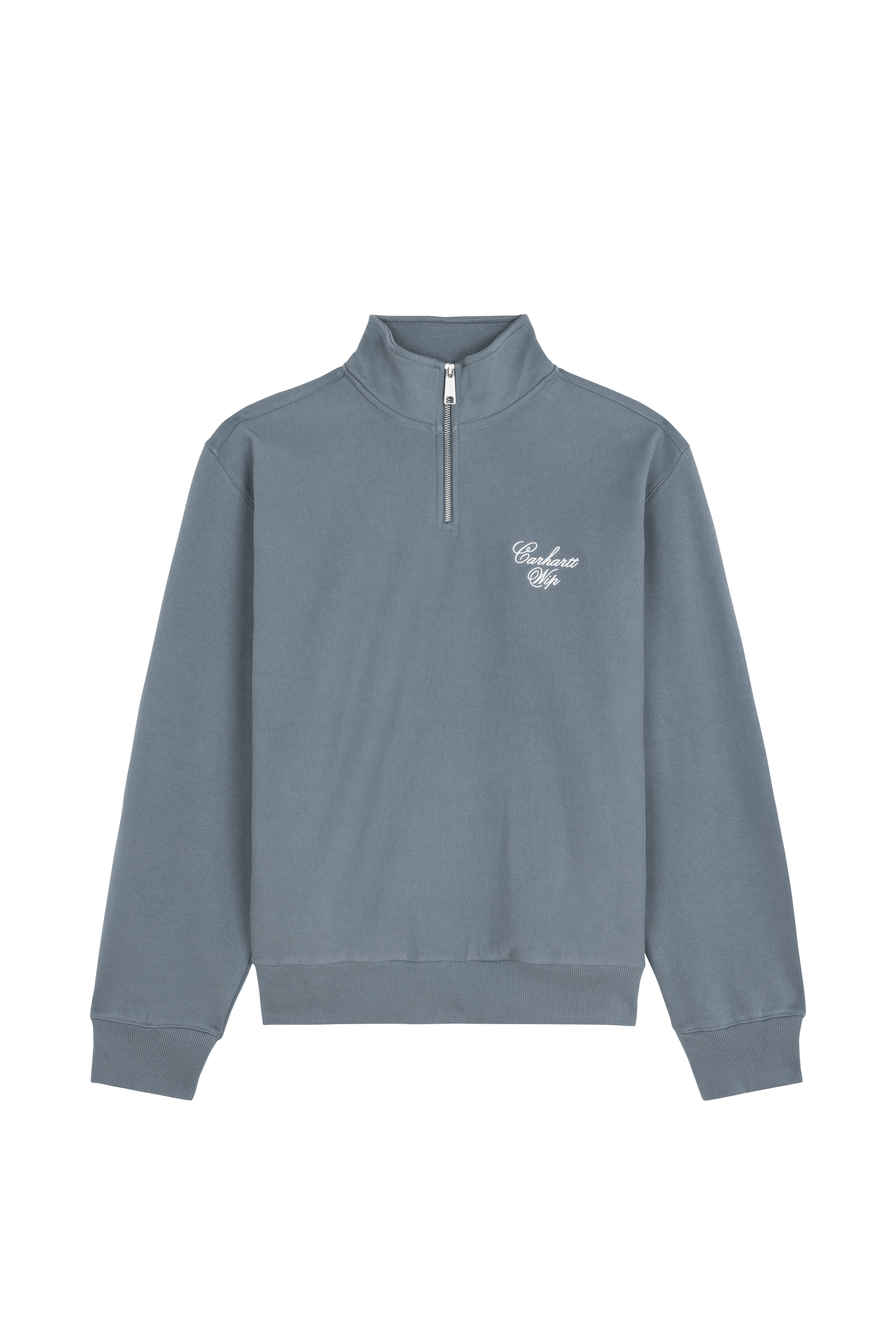 Sweat zippé longhand half zip sweat CARHARTT WIP Bleu