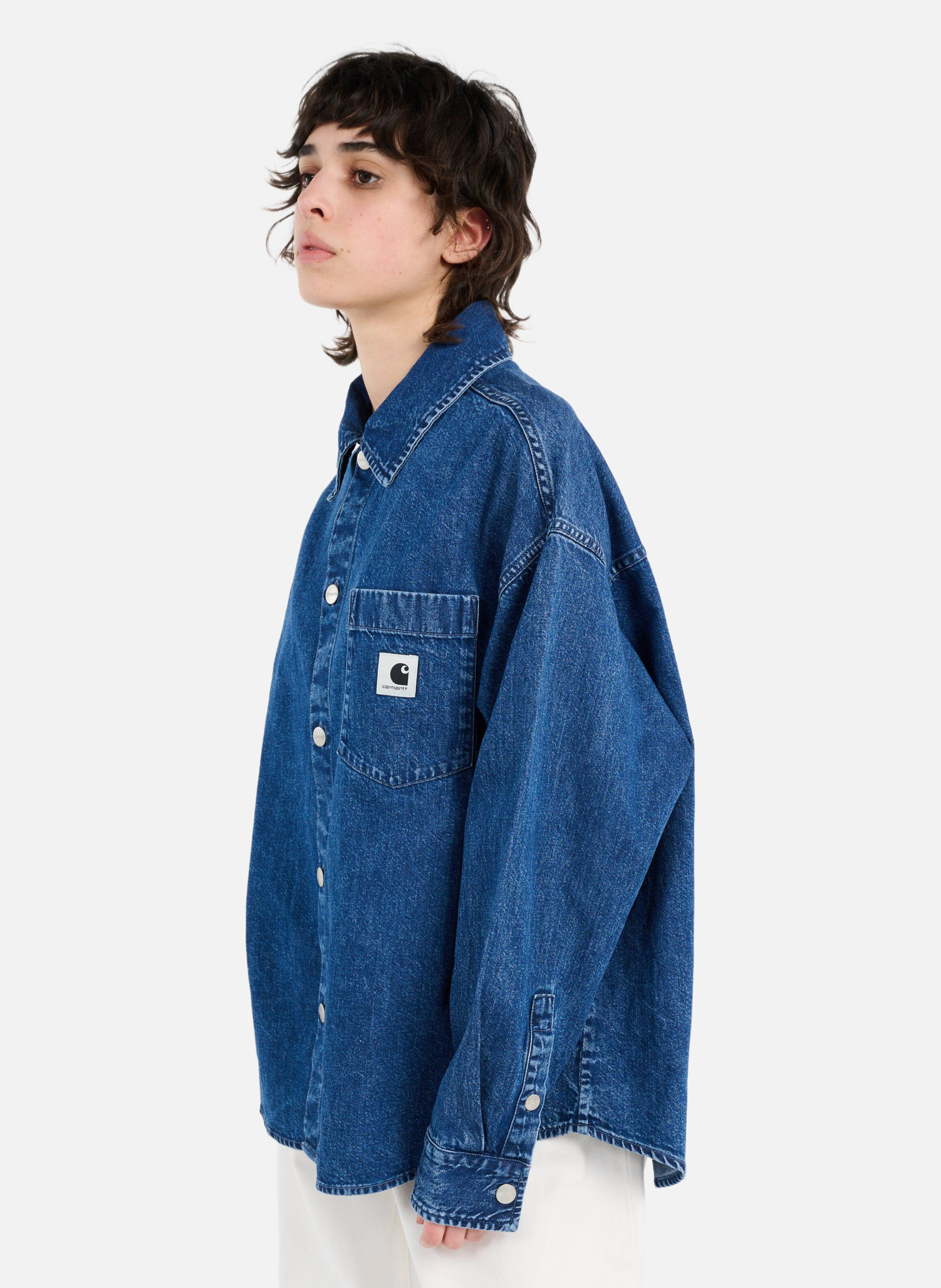 Chemise w' alta shirt jac CARHARTT WIP Bleu