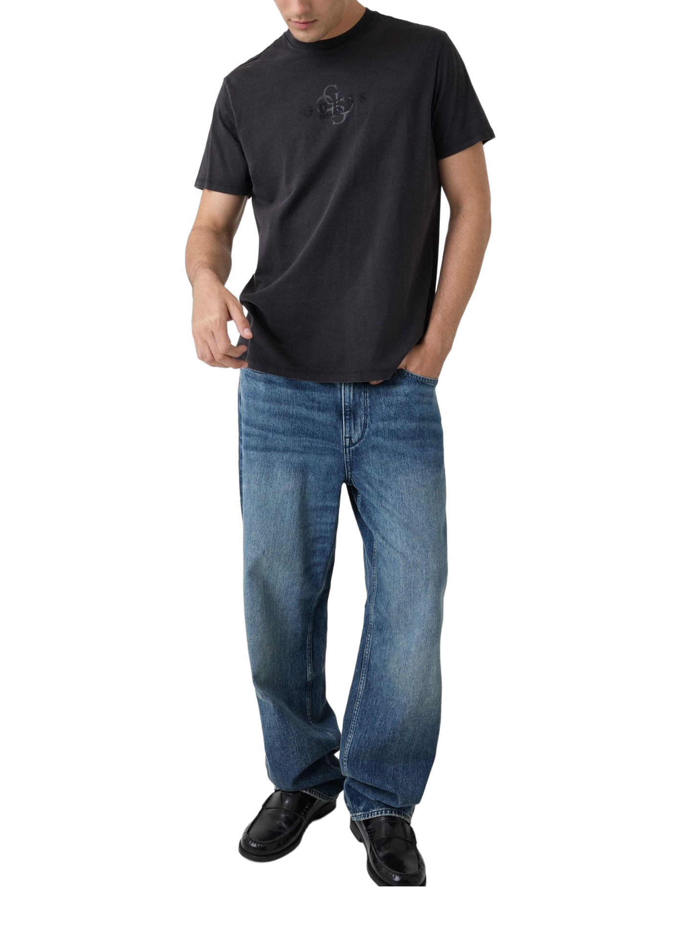 Short-sleeve cotton t-shirt GUESS Multicolour