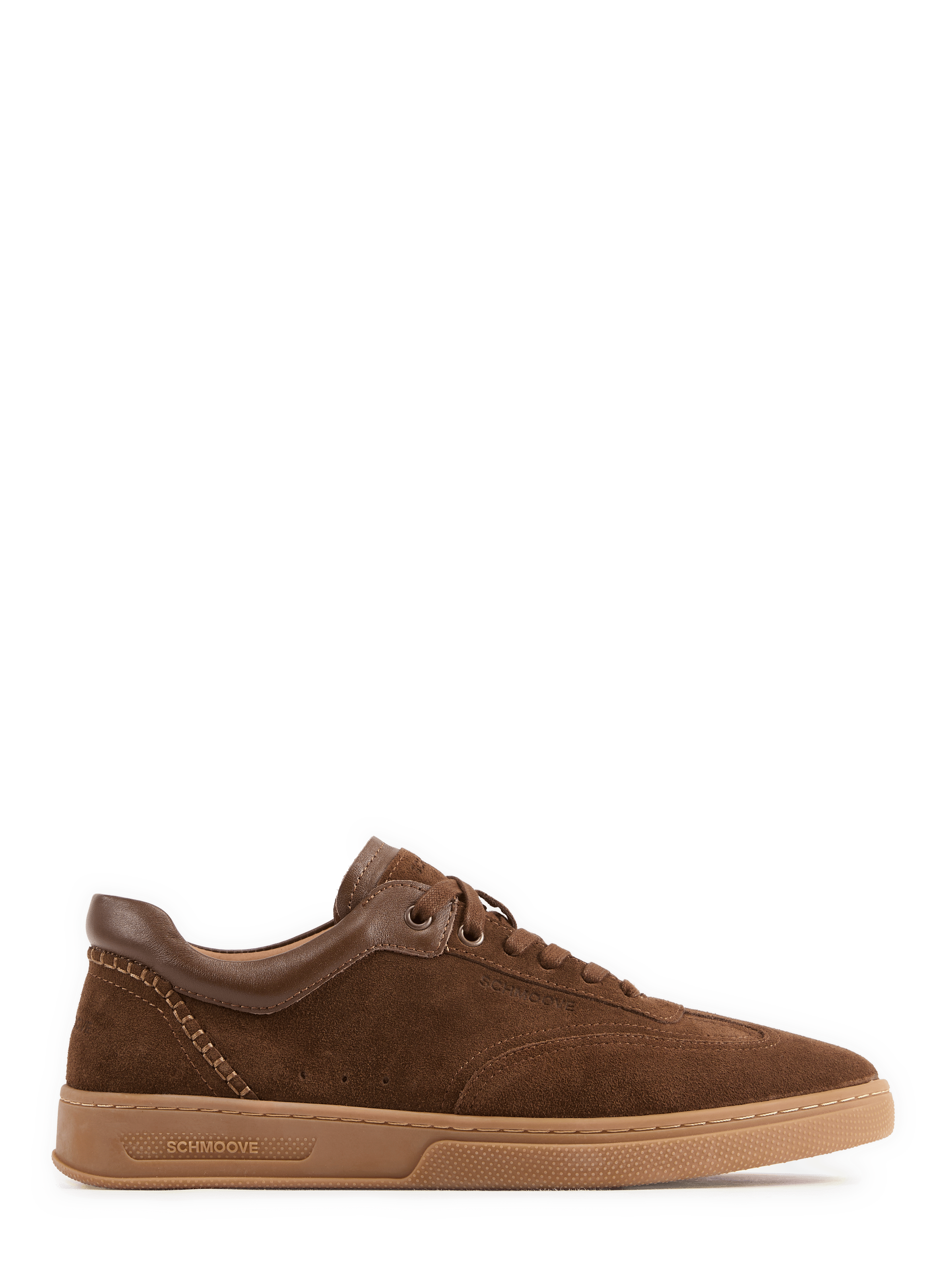 Lage leren sneakers SCHMOOVE Bruin