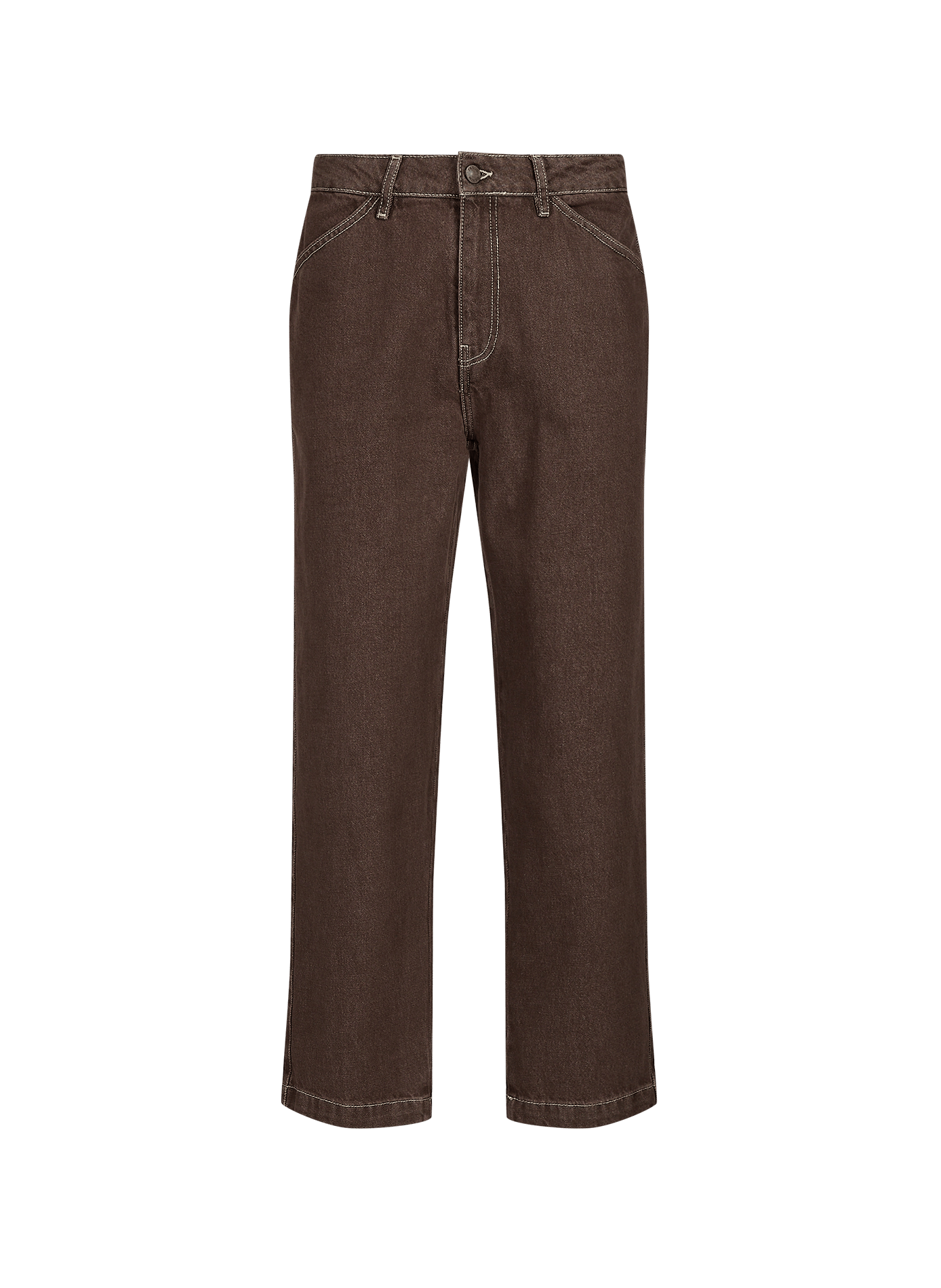 Baumwolljeans FAGUO Braun