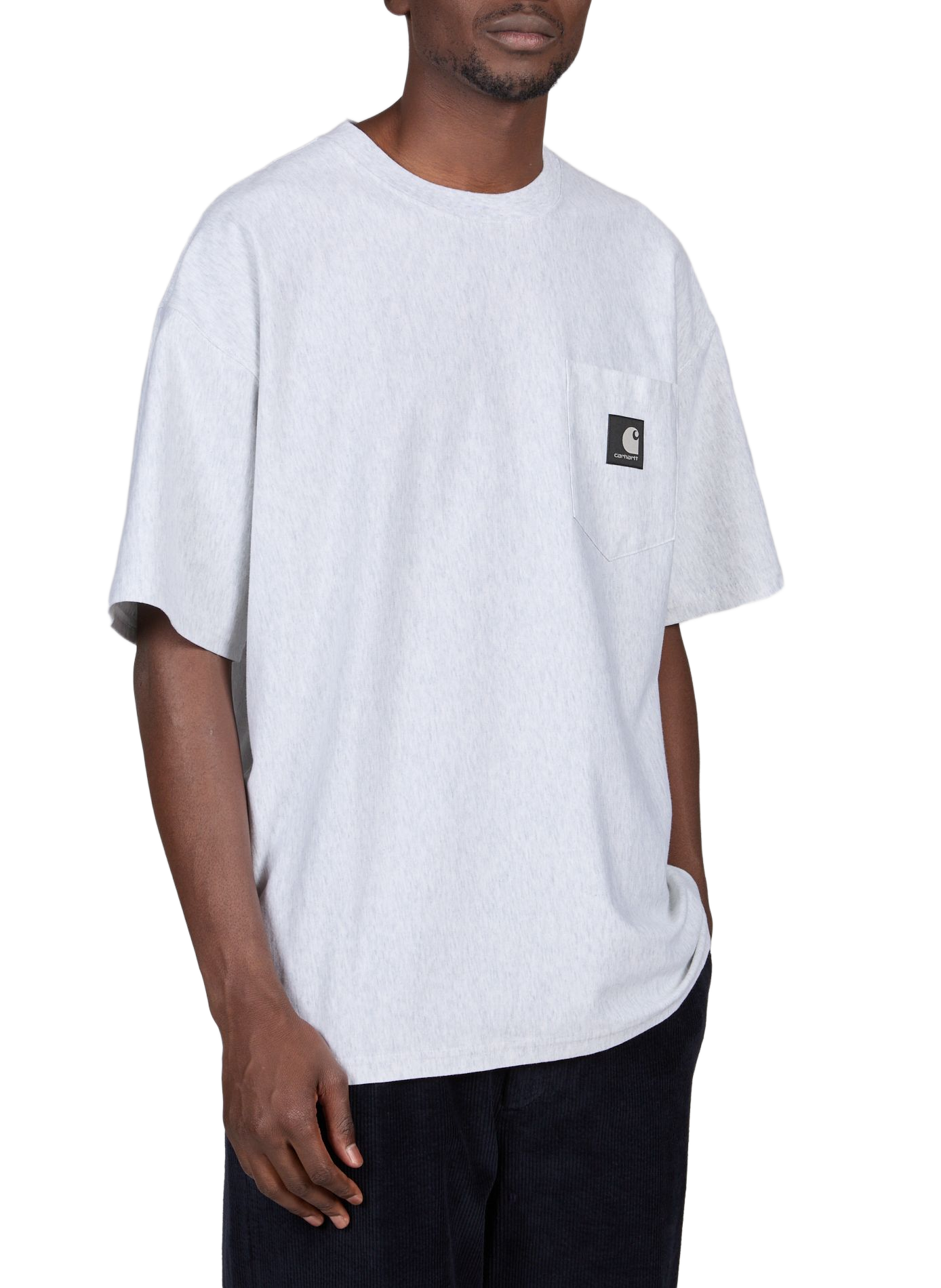 Oversize T-Shirt aus Baumwolle CARHARTT WIP Grau