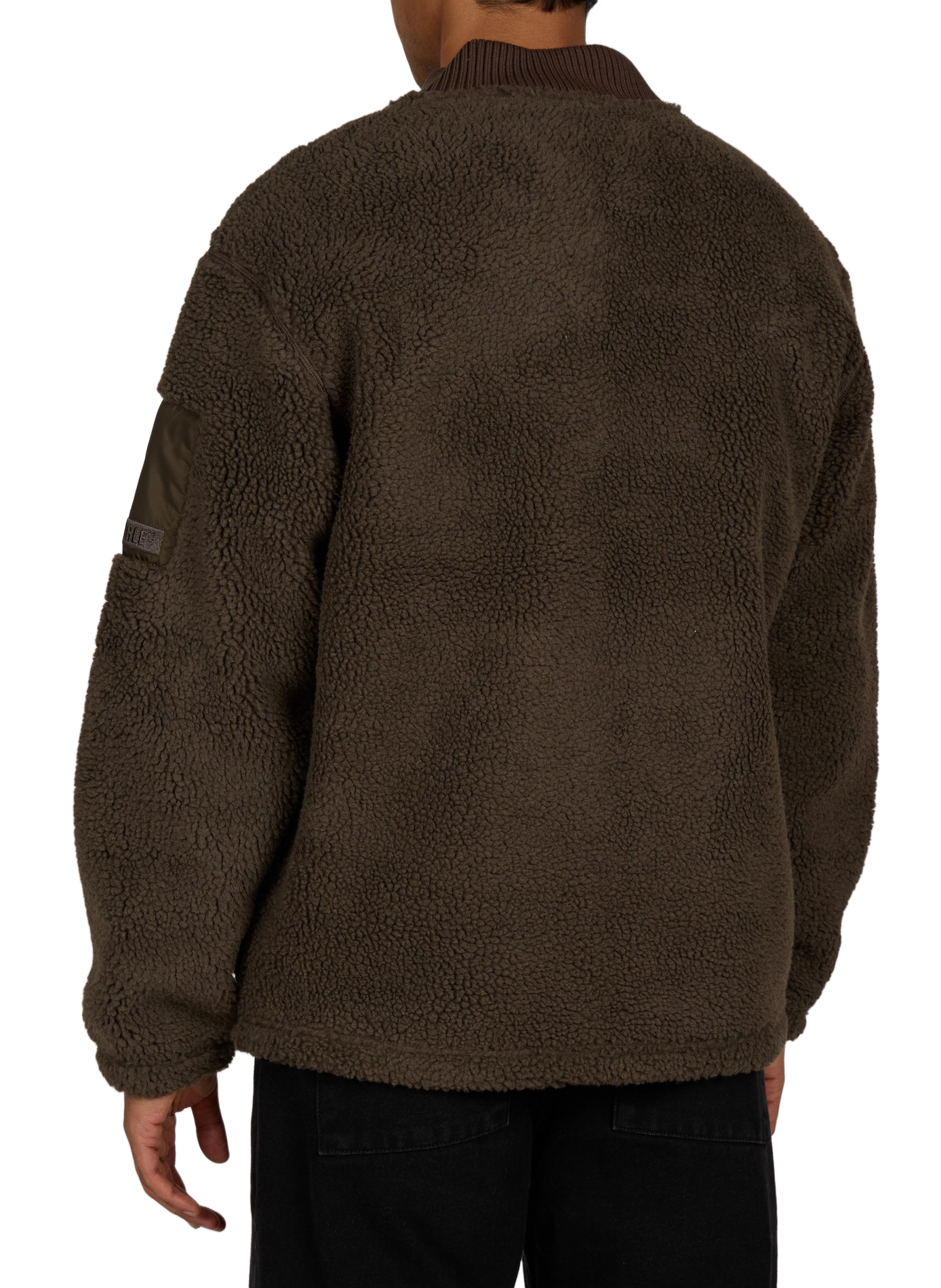 Flauschige Teddyweste mit Kragen AIGLE Braun
