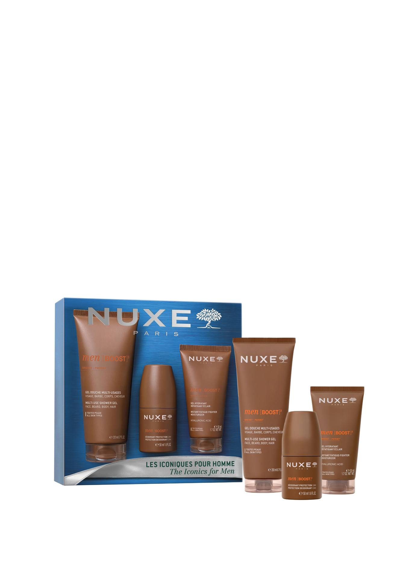 Men [BOOST]³ Christmas Gift Set The Iconic Collection For Men NUXE No color