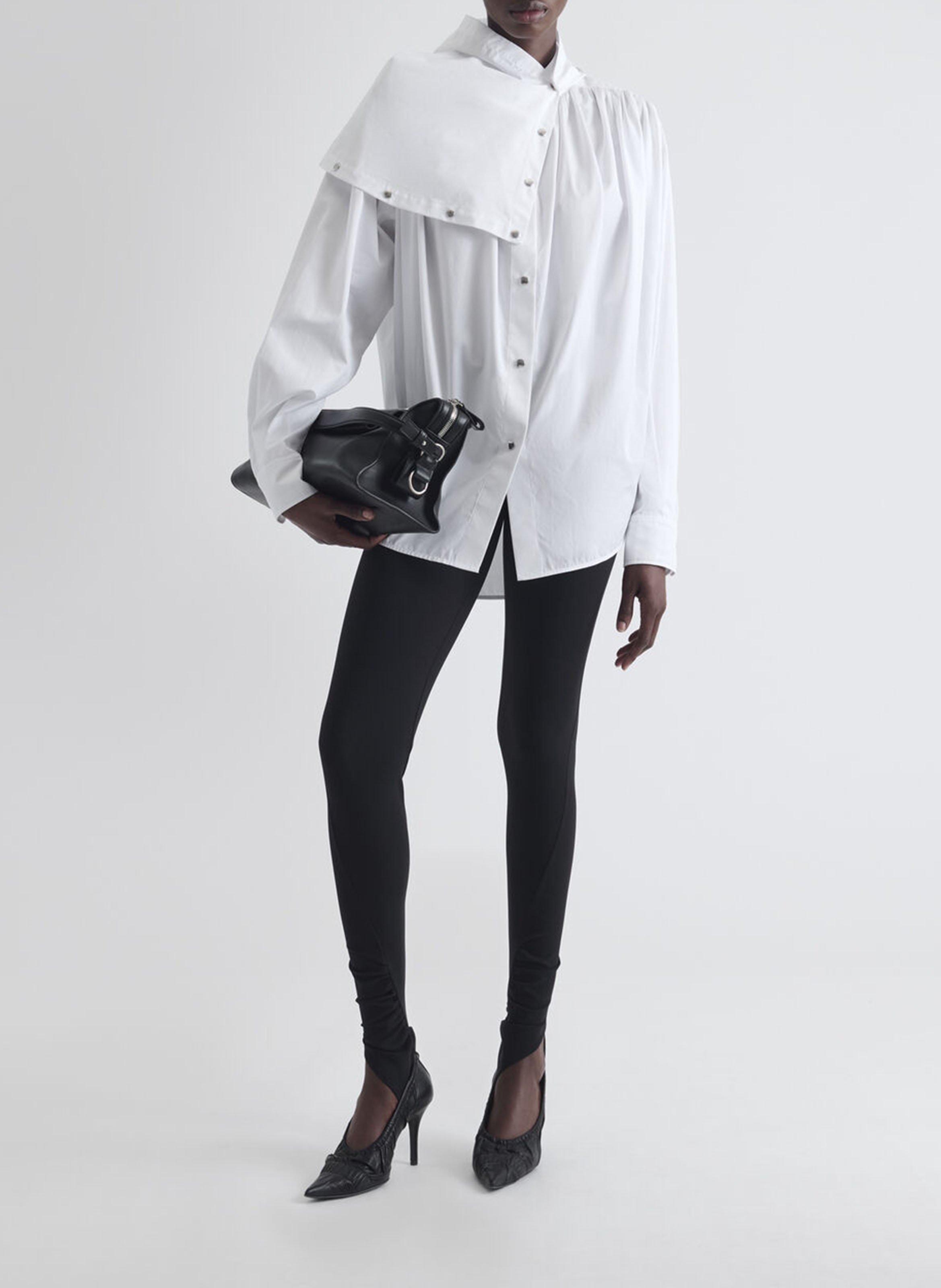 Chemise ample à col boutonné unie fatal IRO Blanc