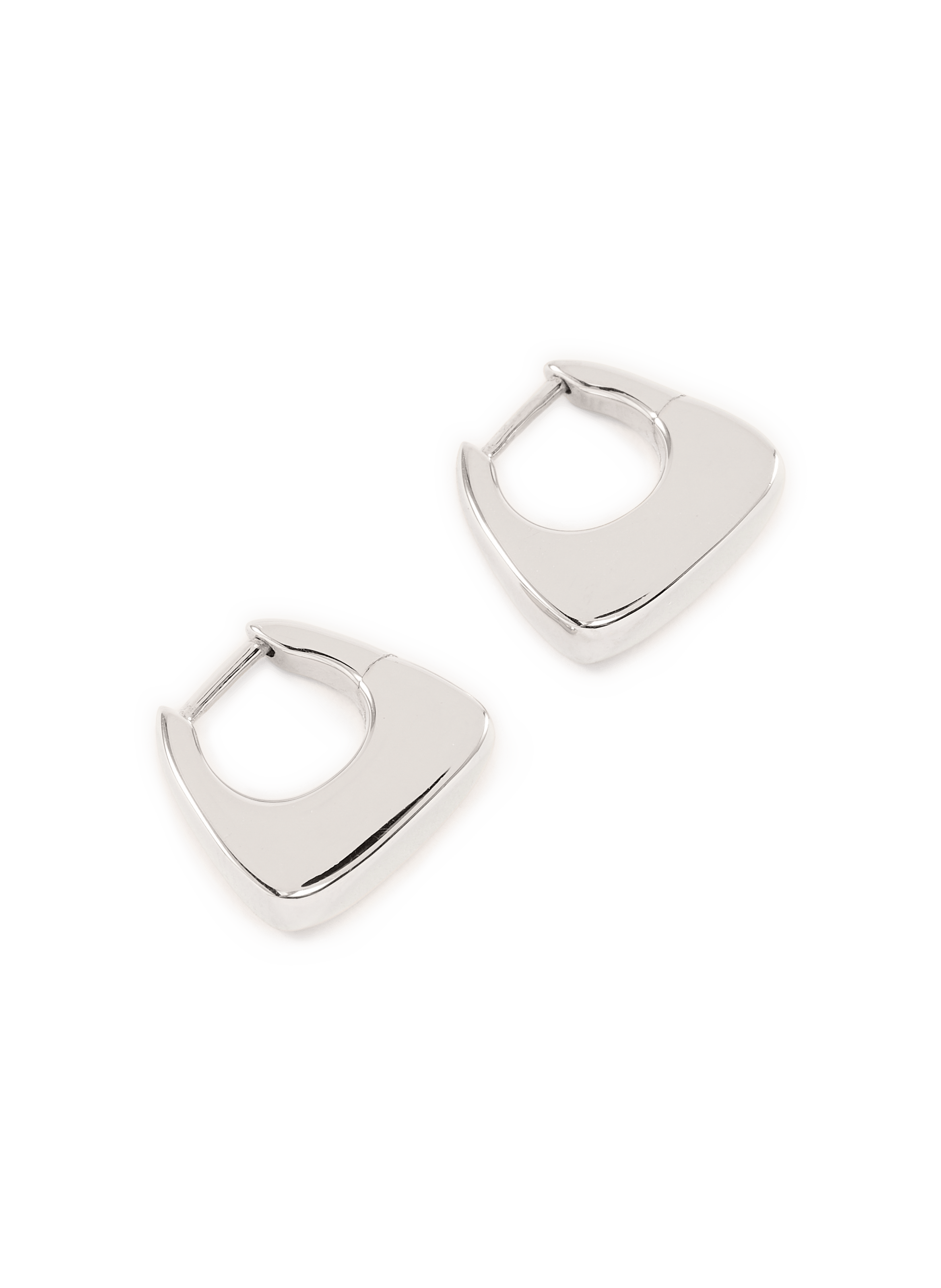 Boucles d'oreilles Tote Huggie en argent MARIA BLACK Argent