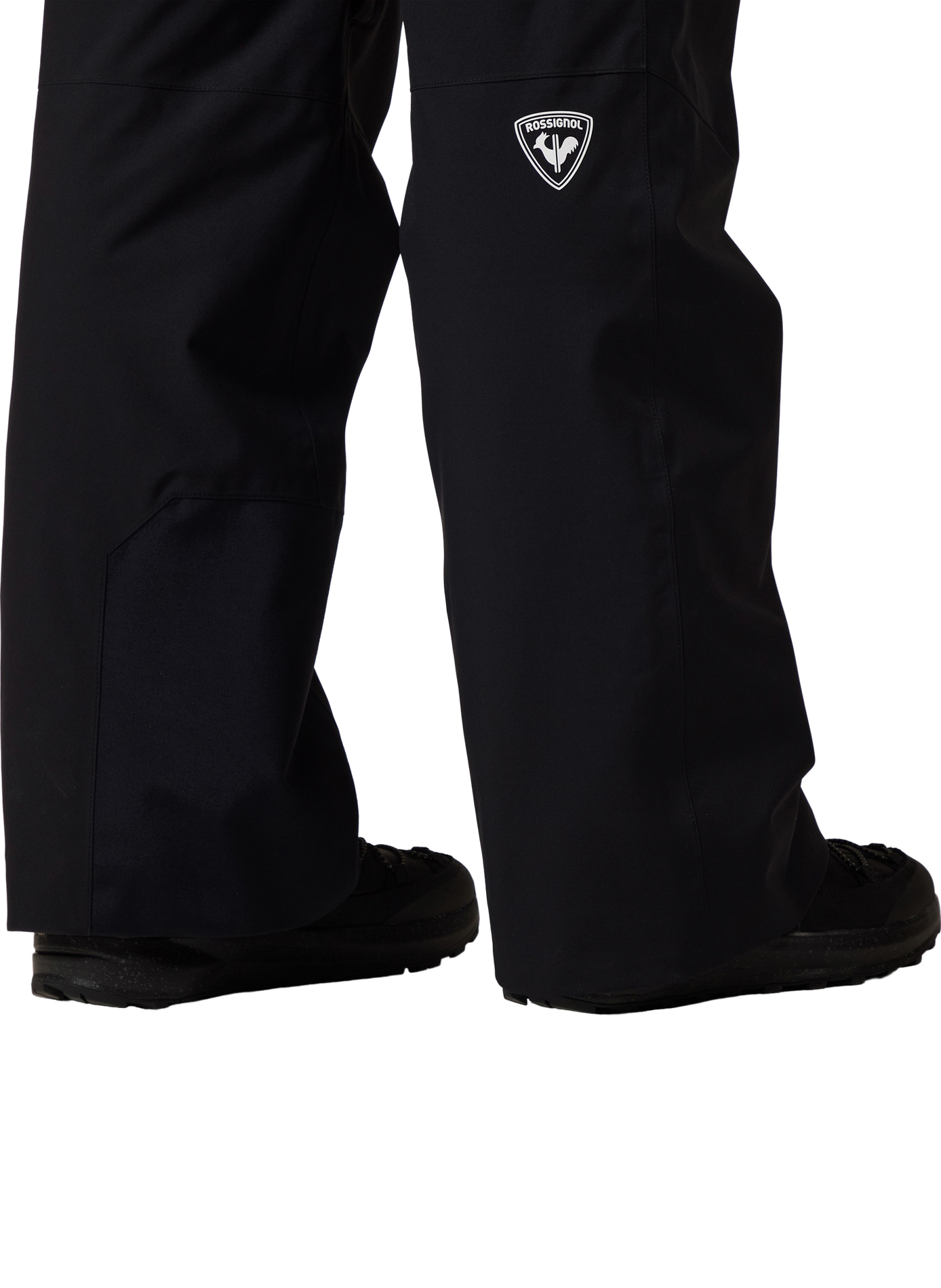Plain straight-leg ski trousers ROSSIGNOL Black
