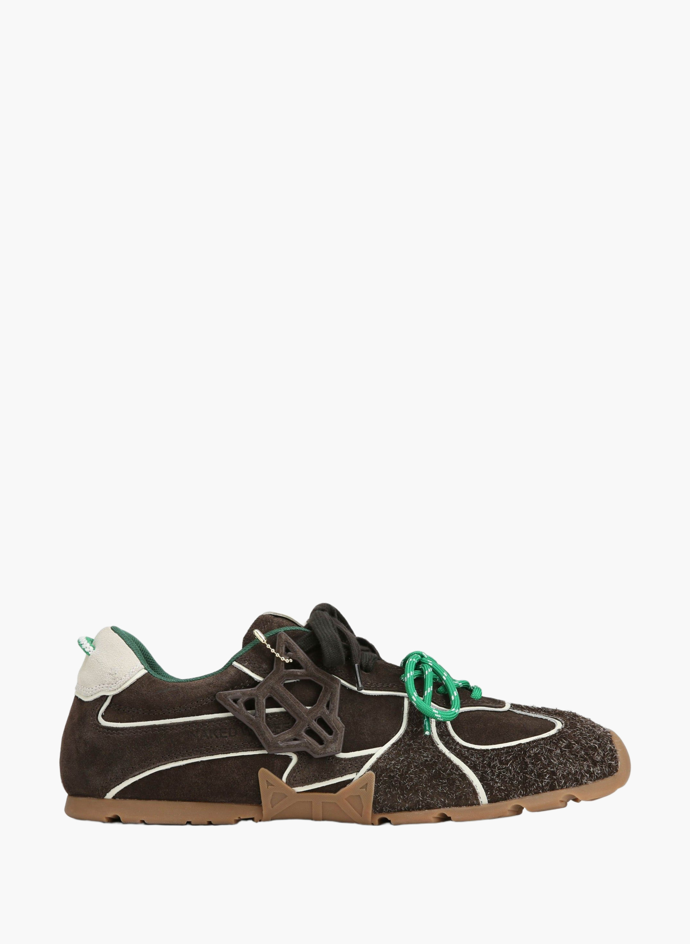 Baskets ace m en daim NAKED WOLFE Marron