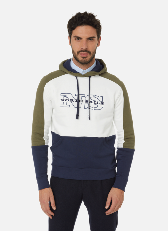 NORTH SAILS Hoodie with logo Blue