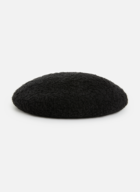 Curly fur beret Black SEASON 1865 