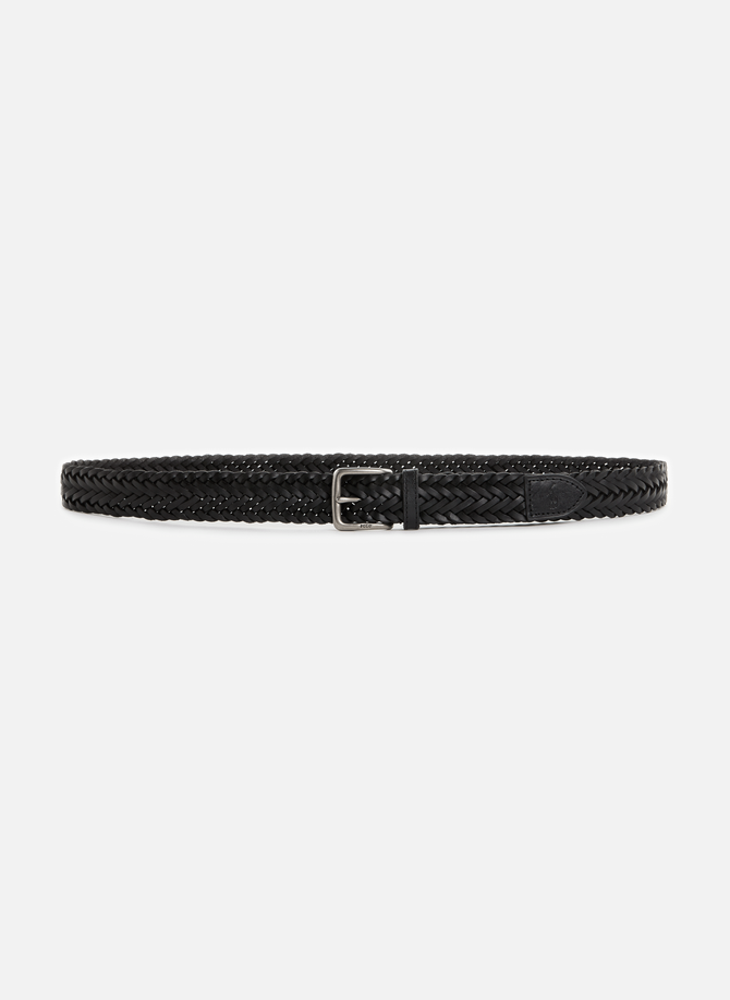 POLO RALPH LAUREN braided leather belt