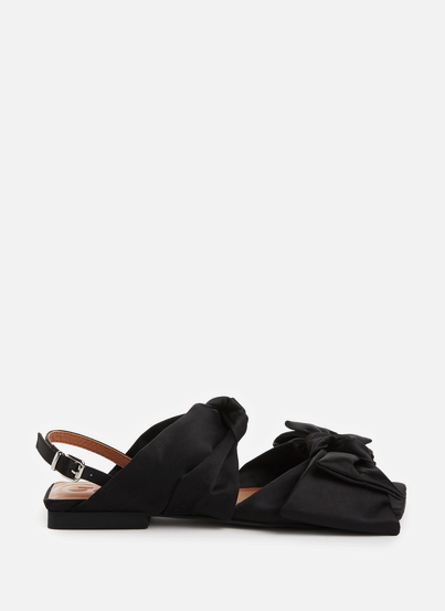 Flat sandals with bows GANNI