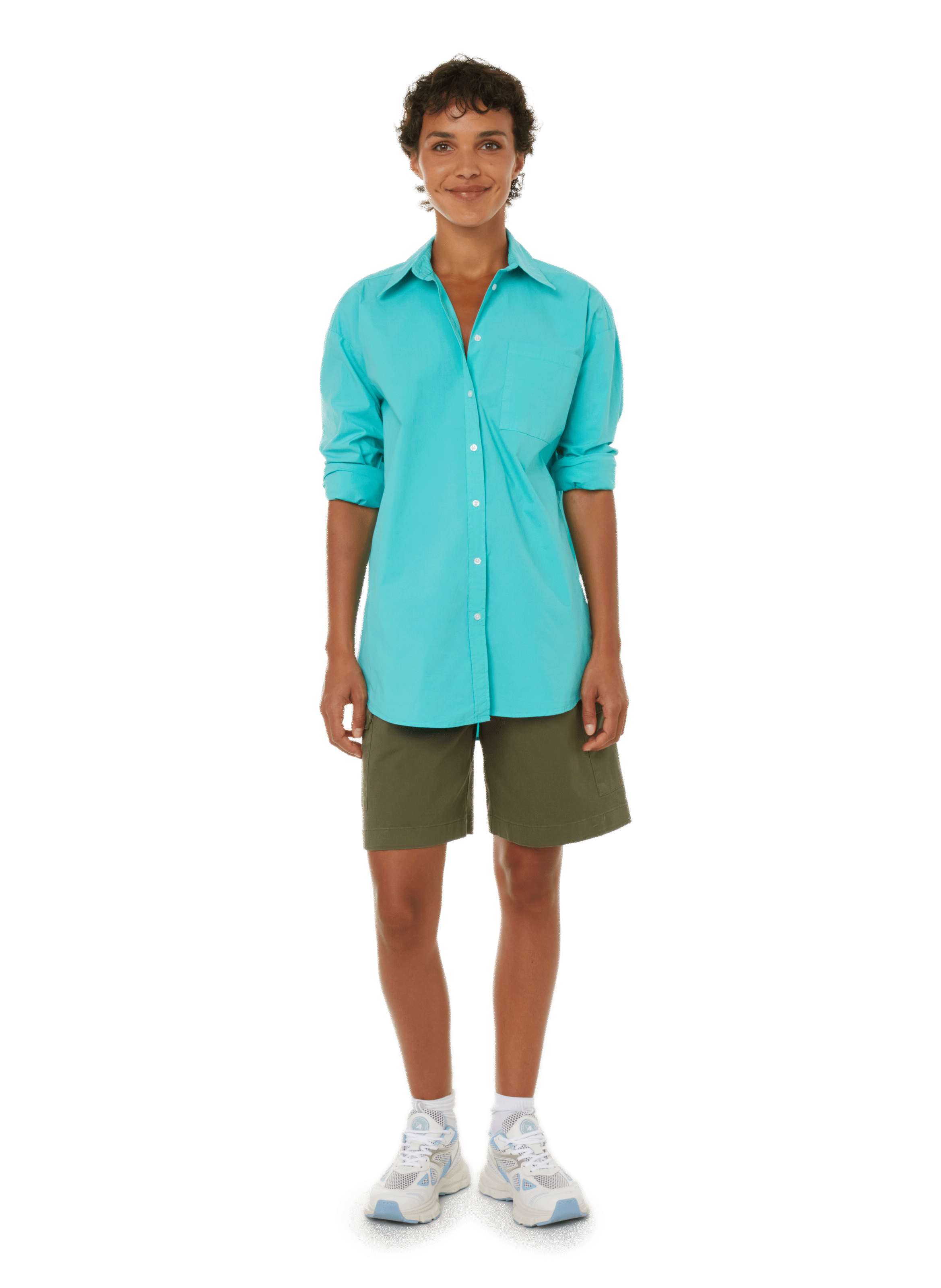 Chemise en coton SAISON 1865 Vert