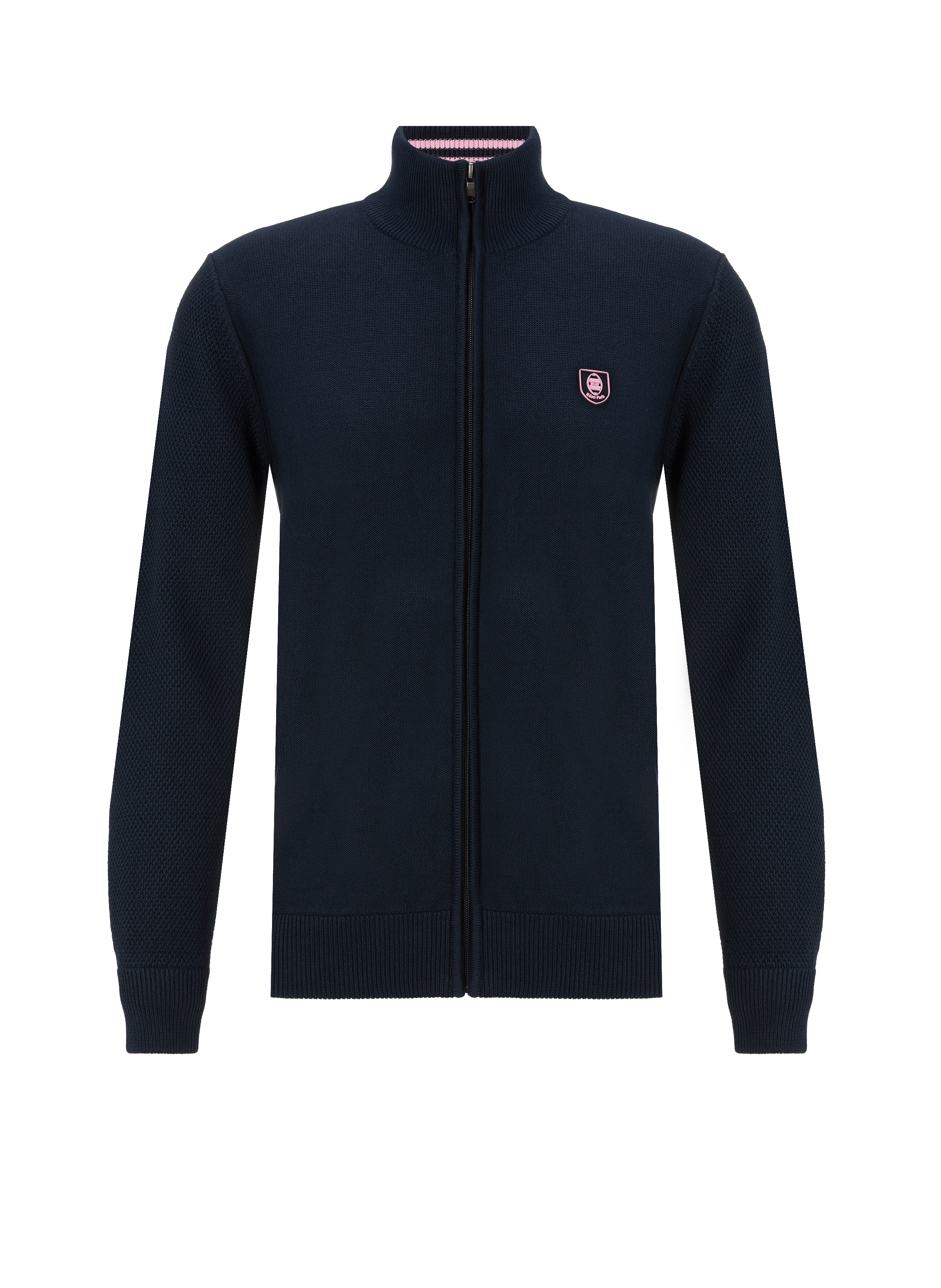 Gilet zippé en coron