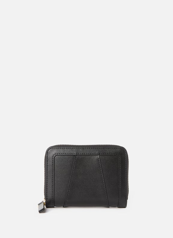 Porte-monnaie en cuir Noir by SAISON 1865 SAISON 1865 Porte-monnaie en cuir Noir