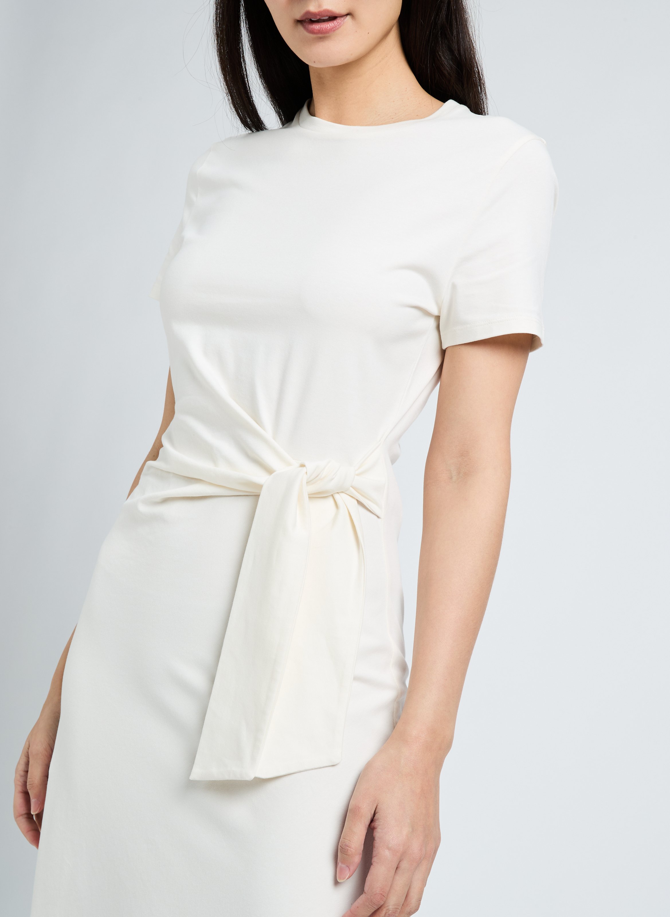 Robe longue avec fente  SAISON 1865 Beige