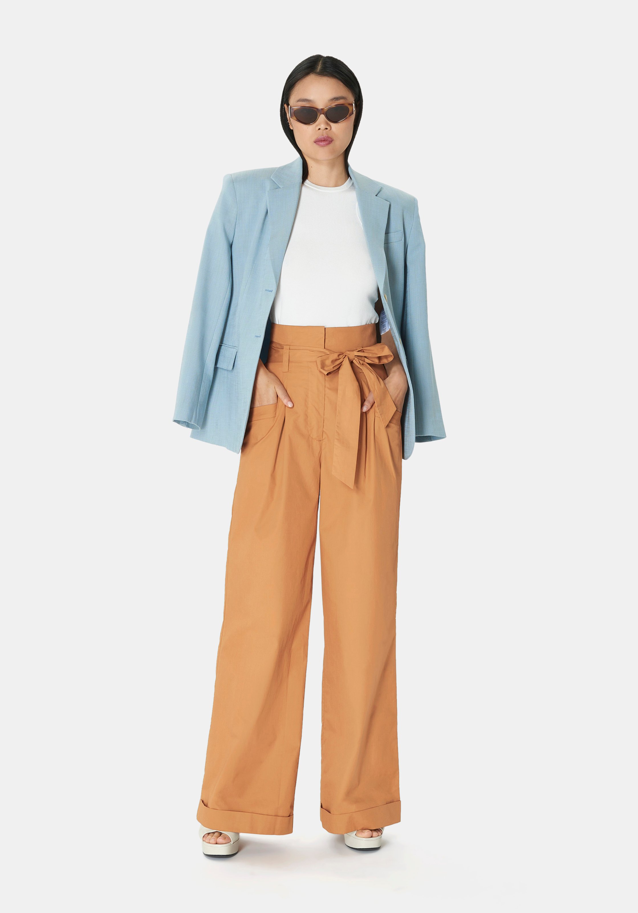 Pantalon pyla TARA JARMON Marron