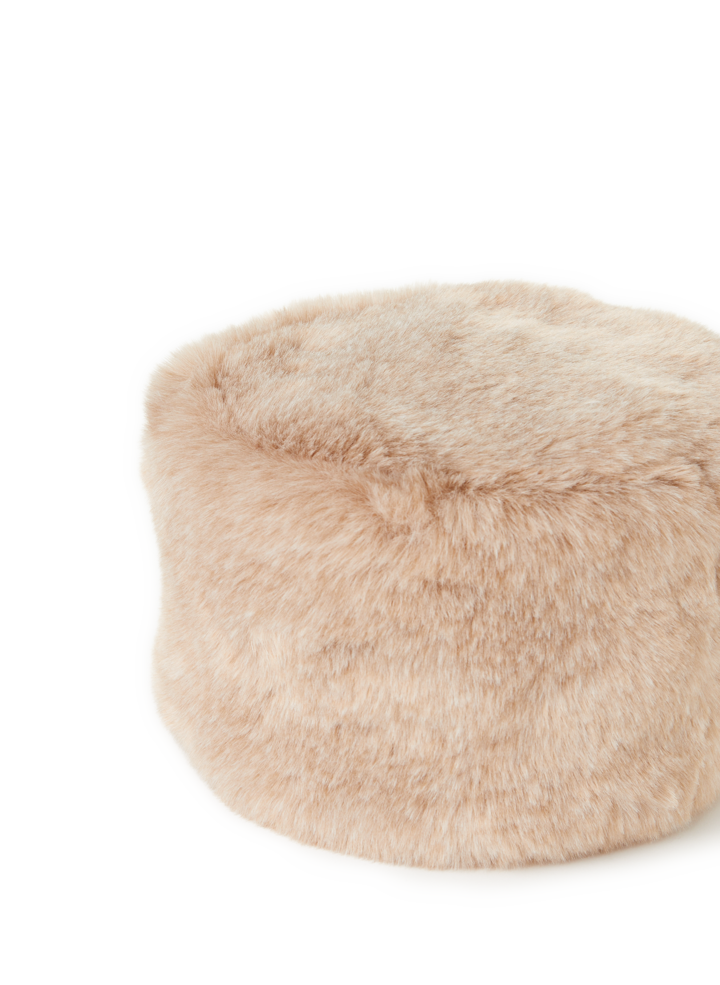 Faux fur hat AU PRINTEMPS PARIS Beige
