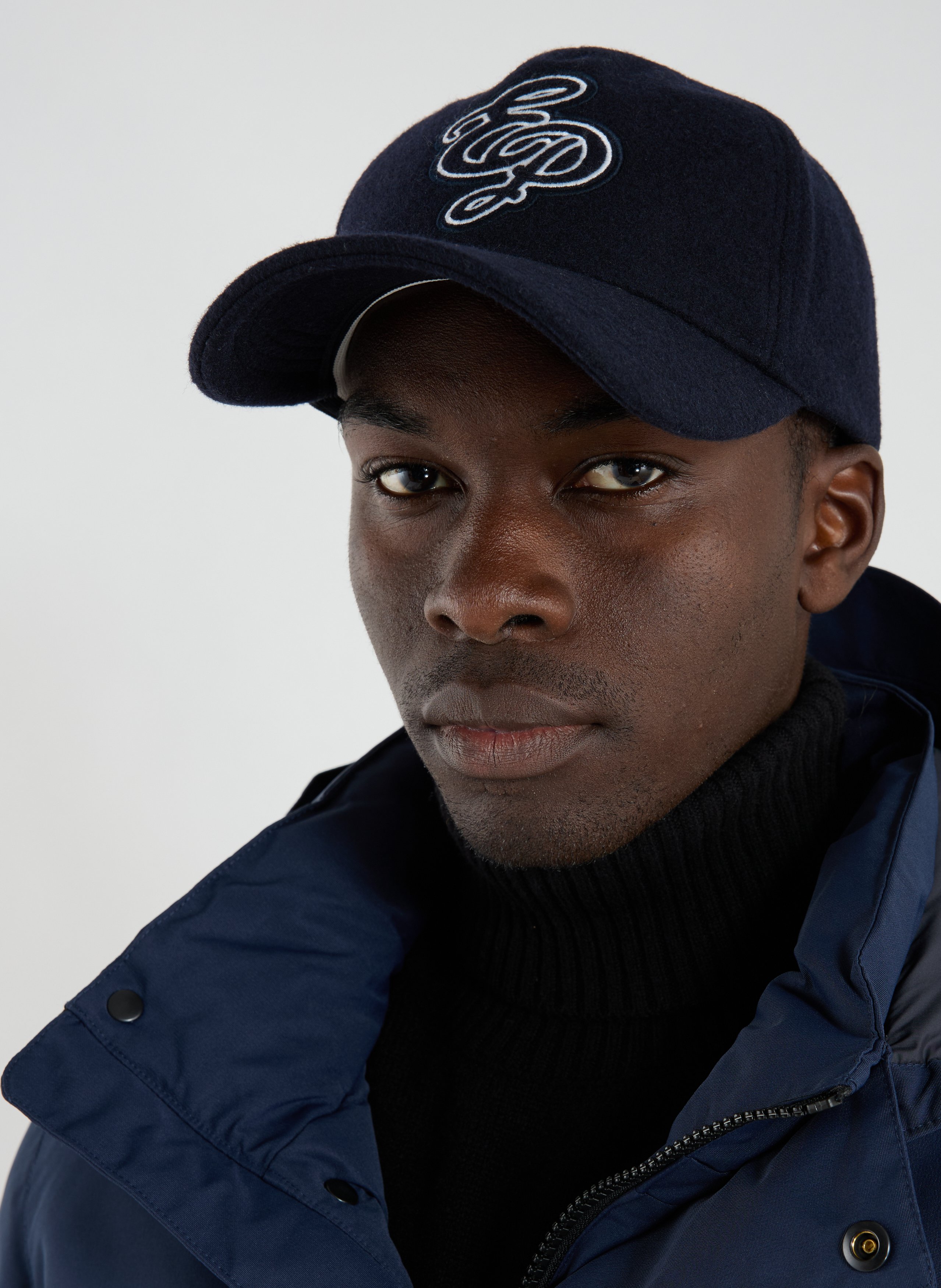 Wool baseball cap EDEN PARK Blue