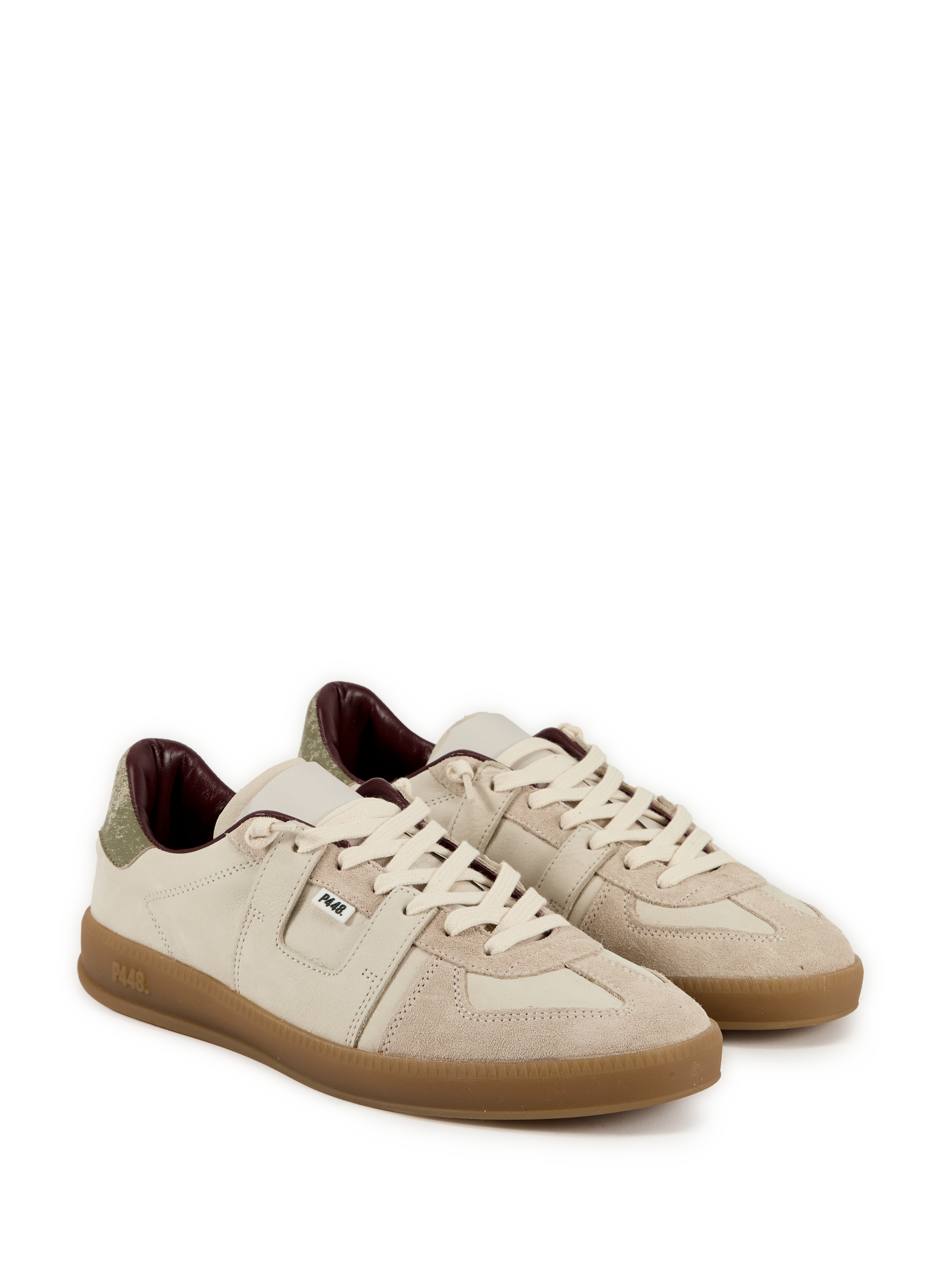 Round-toe Sneakers P448 Beige