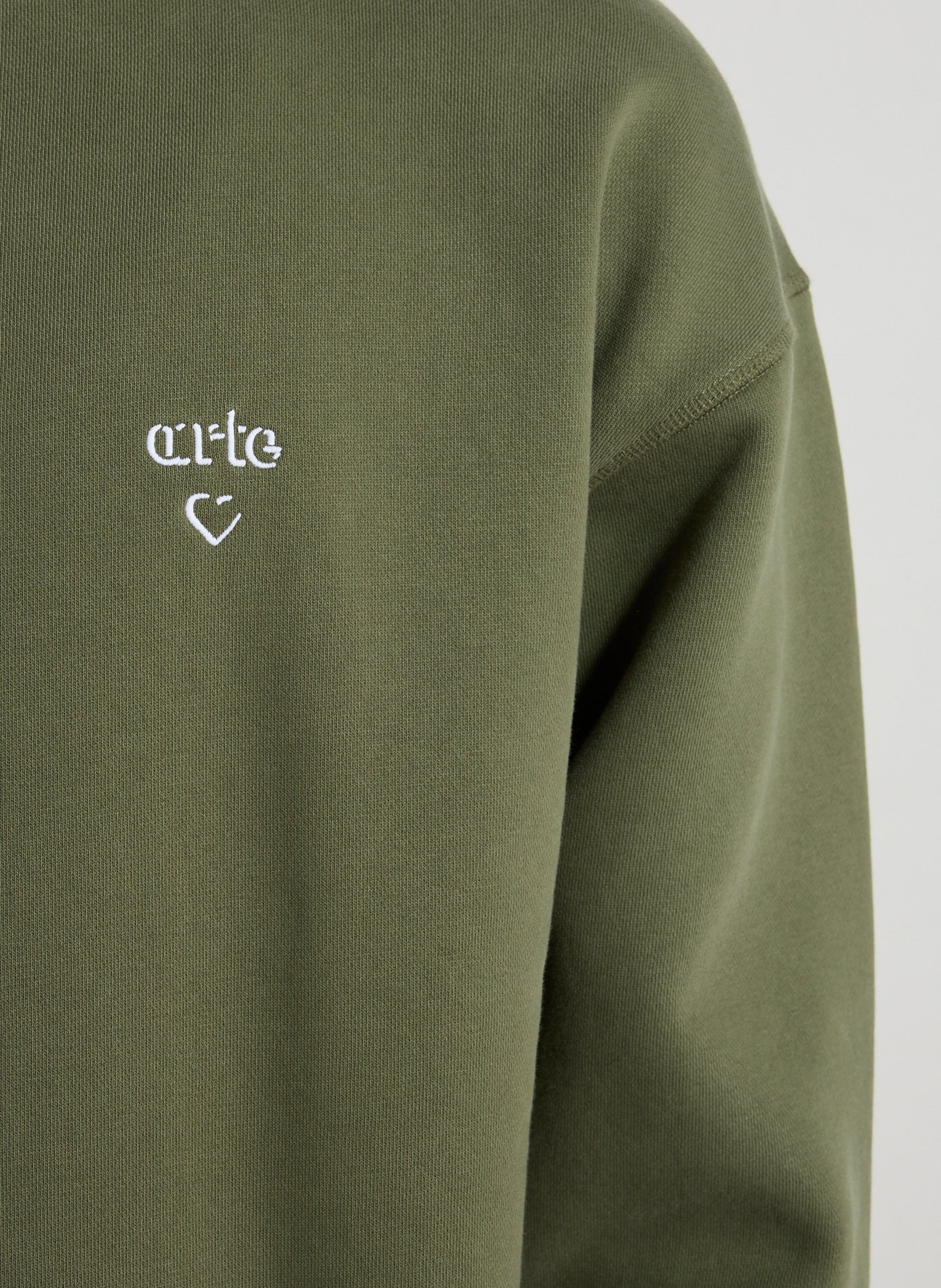 Cotton round neck Sweatshirt ARTE ANTWERP Khaki