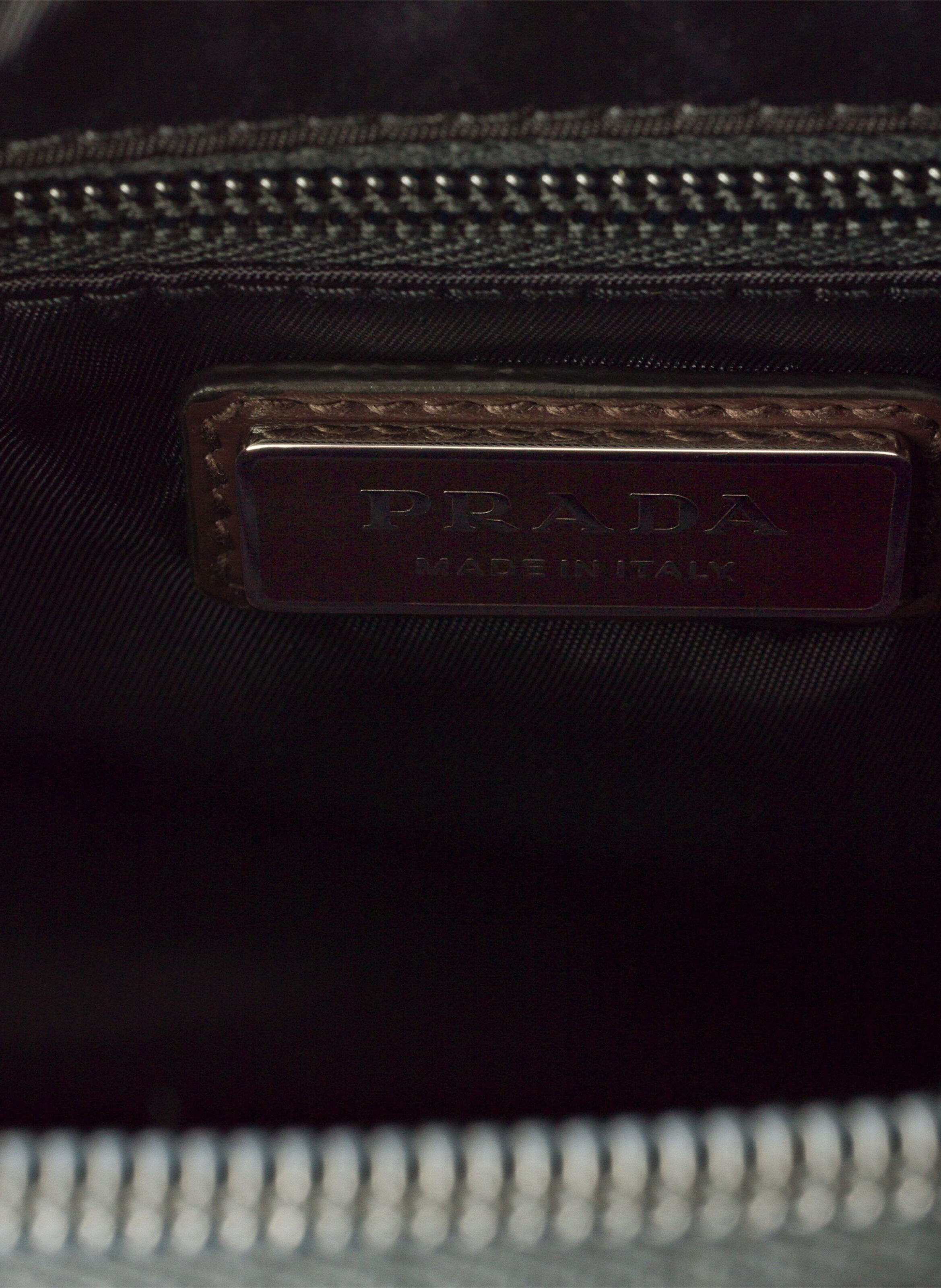 Sac porté épaule prada speedrock en re-nylon et cu PRADA Vert