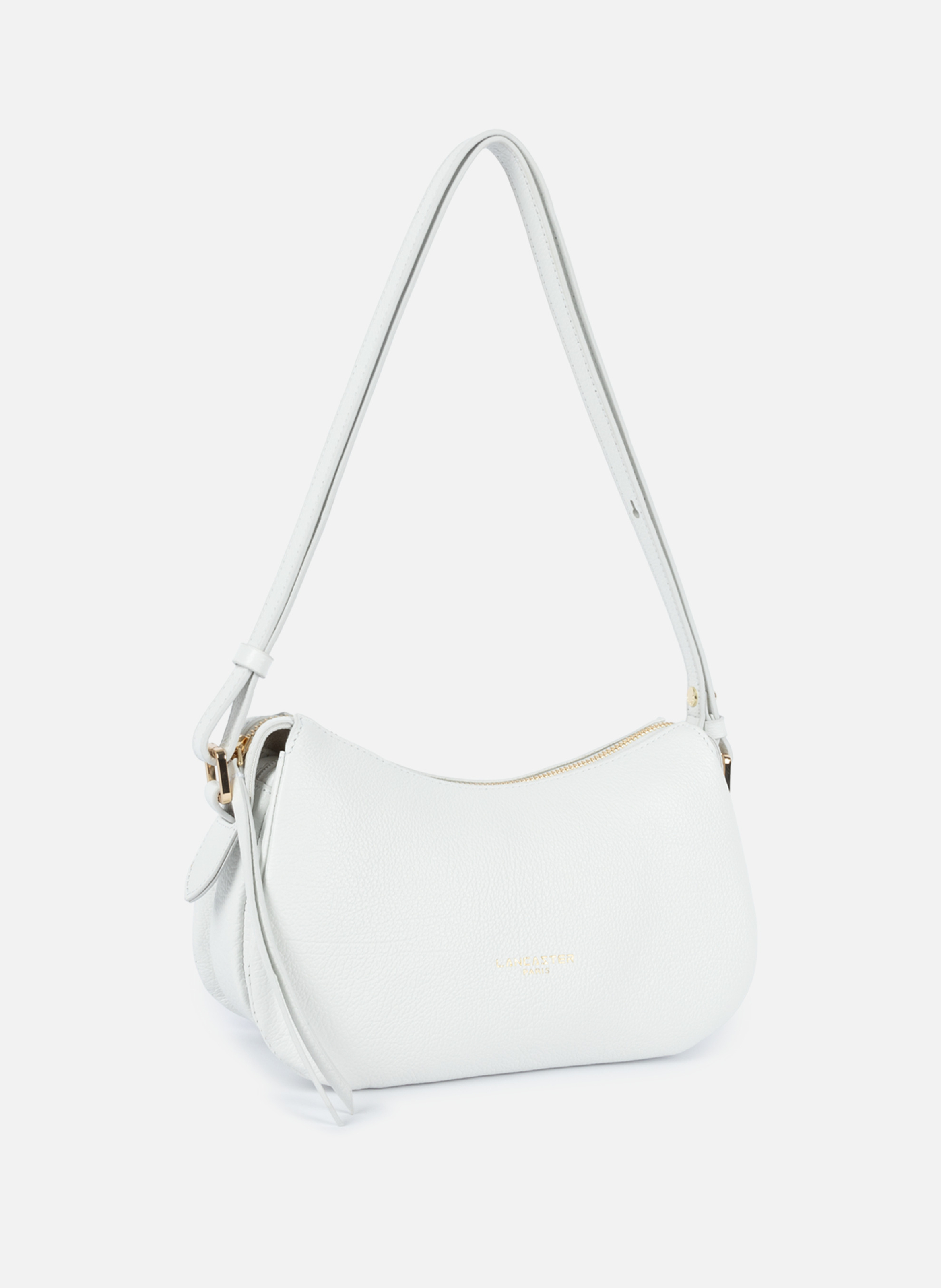 Petit sac besace - dune LANCASTER Blanc