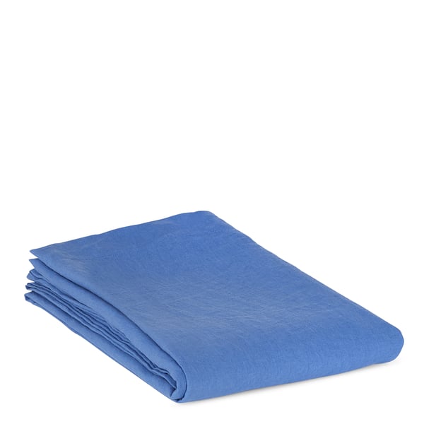 Au Printemps Paris Drap Plat En Lin Lavé