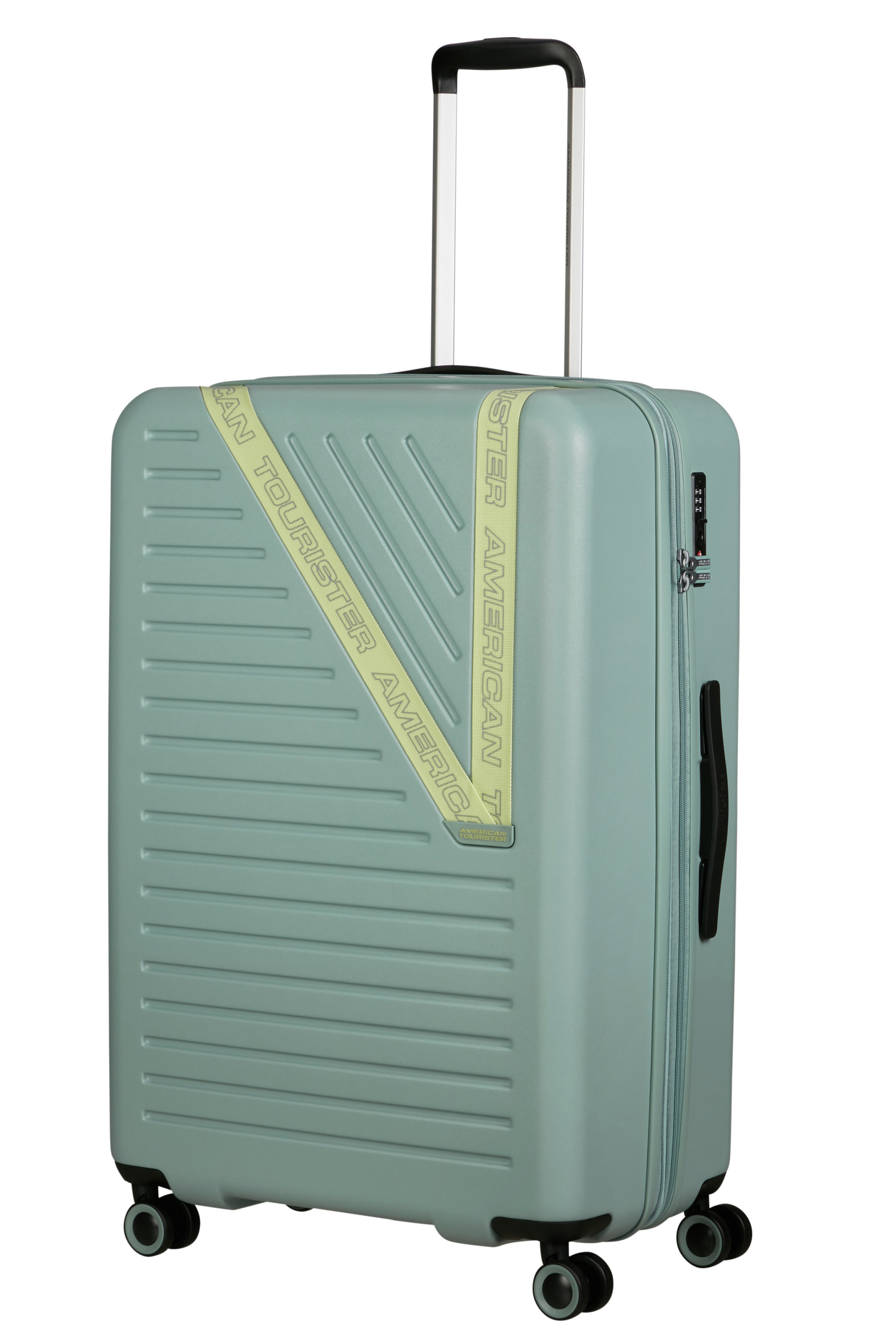 Dynabelt valise 4 roues taille l AMERICAN TOURISTER Vert