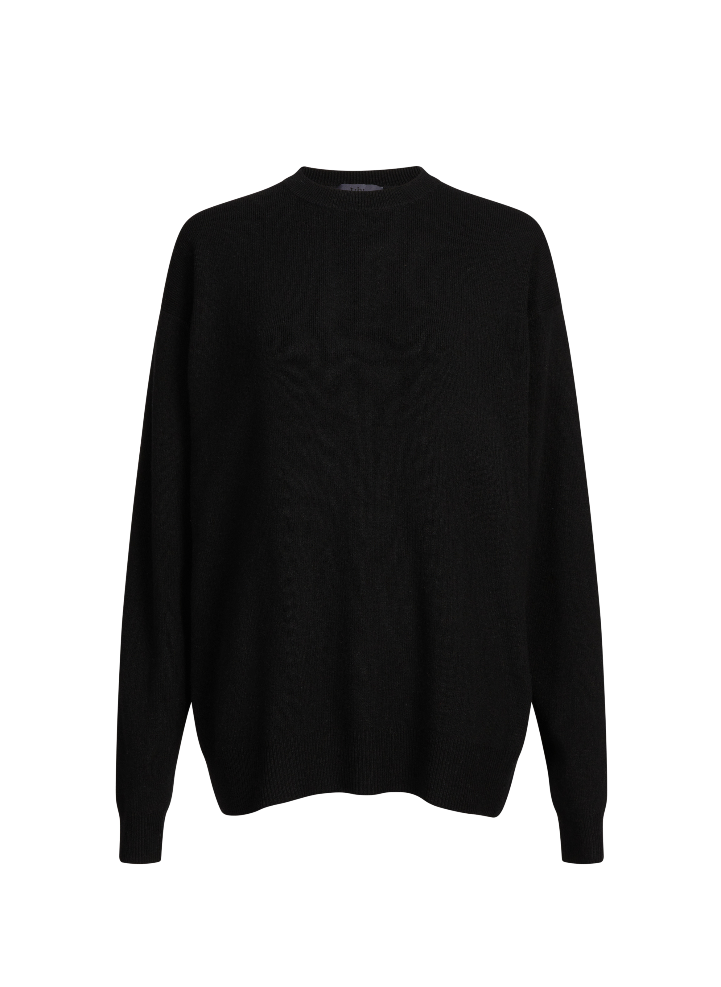 Strickjacke mit Blumenstickerei TIBI Schwarz