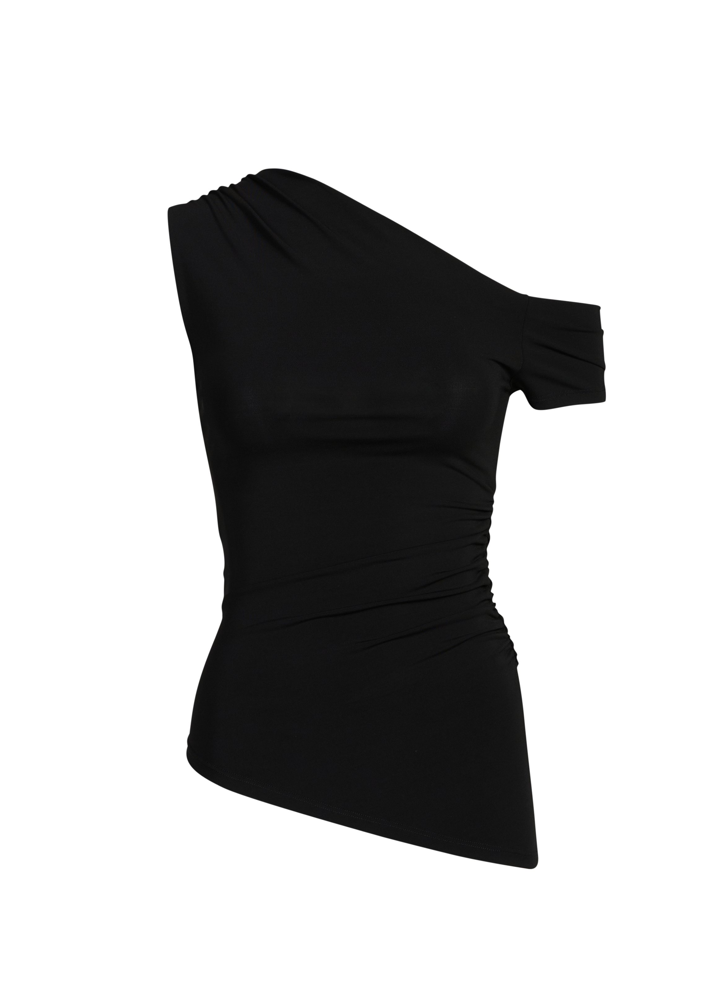 Top asymétrique Andjy SAISON 1865 Noir