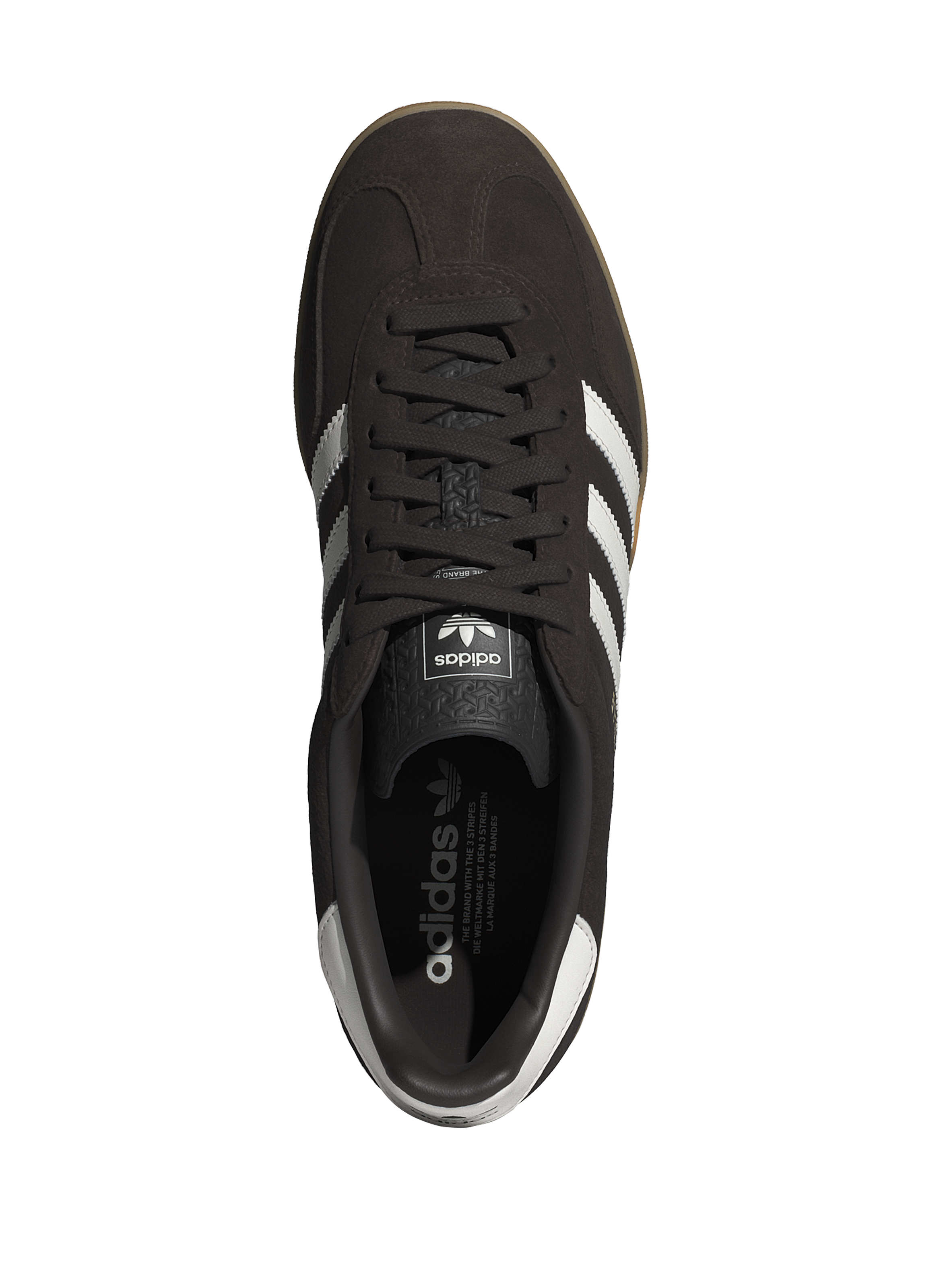 Suede leather basketball sneakers ADIDAS Multicolour