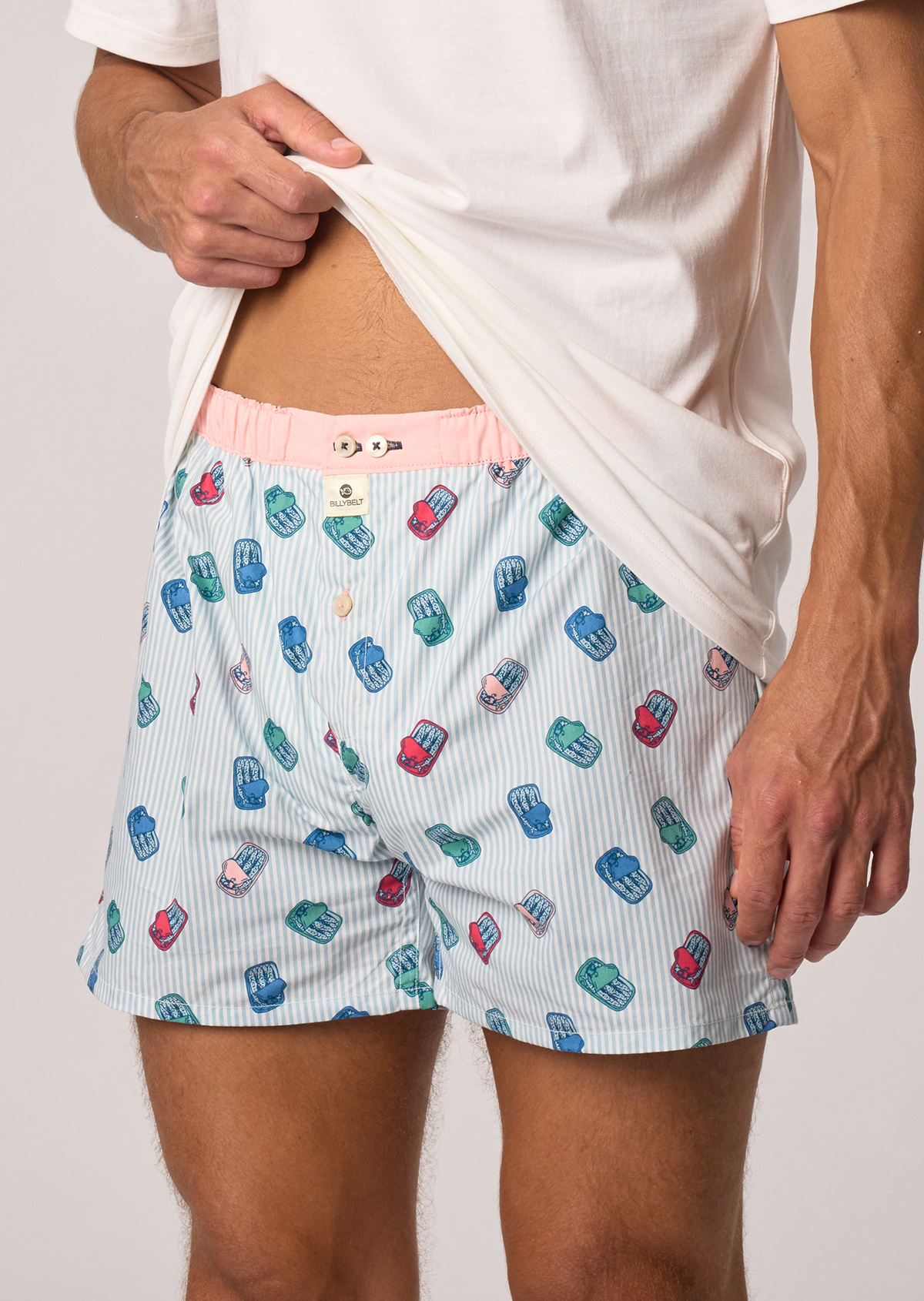 Caleçon en coton biologique BILLYBELT Bleu