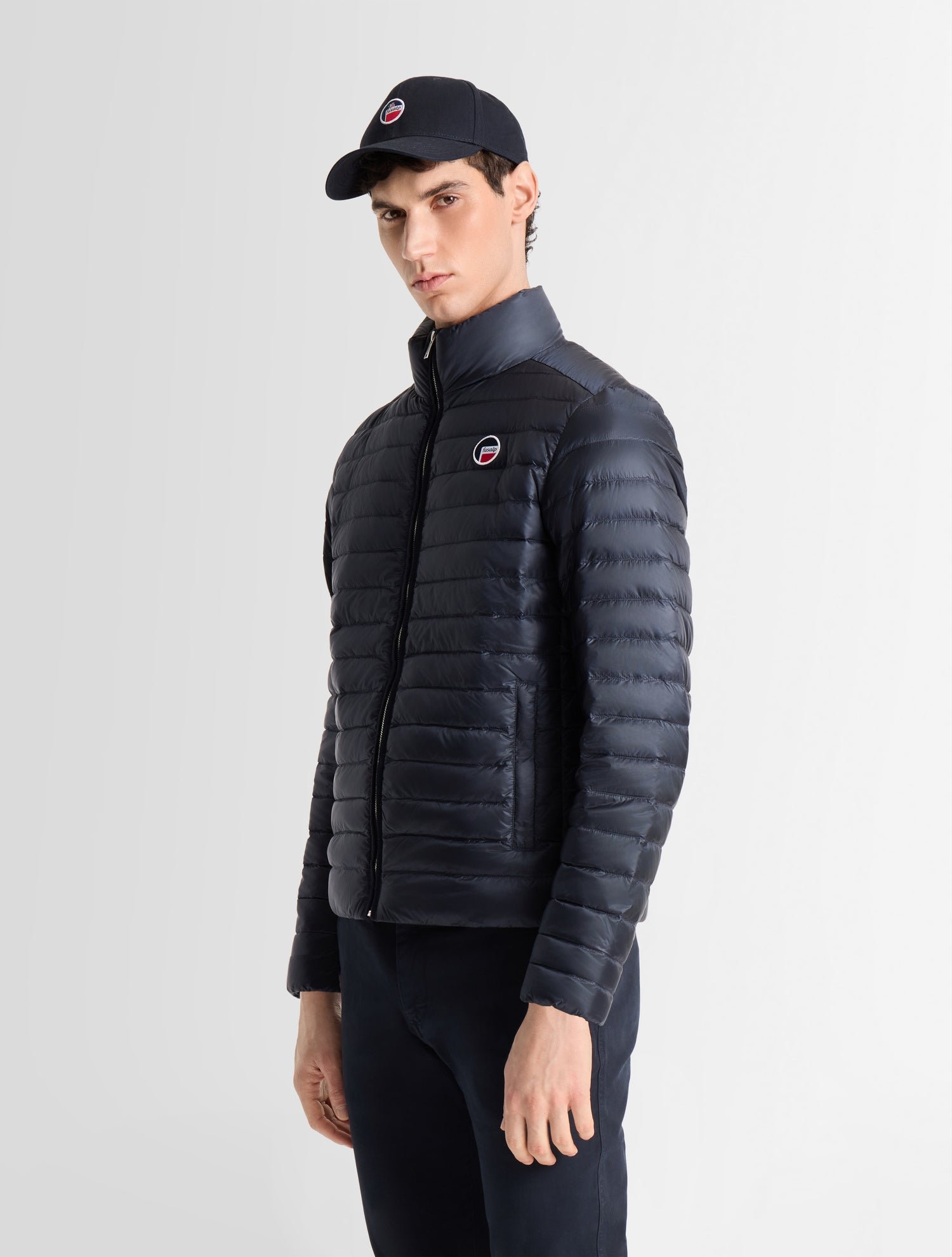Veste skarno col montant coupe regular FUSALP Bleu
