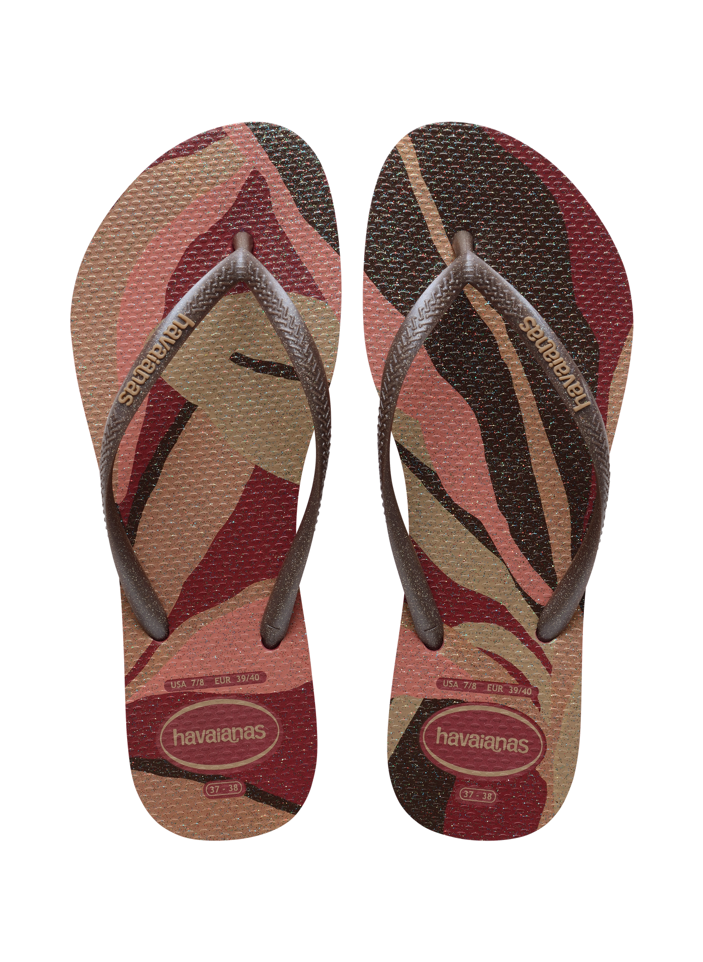Sandalias Slim Palette Glow HAVAIANAS Rojo