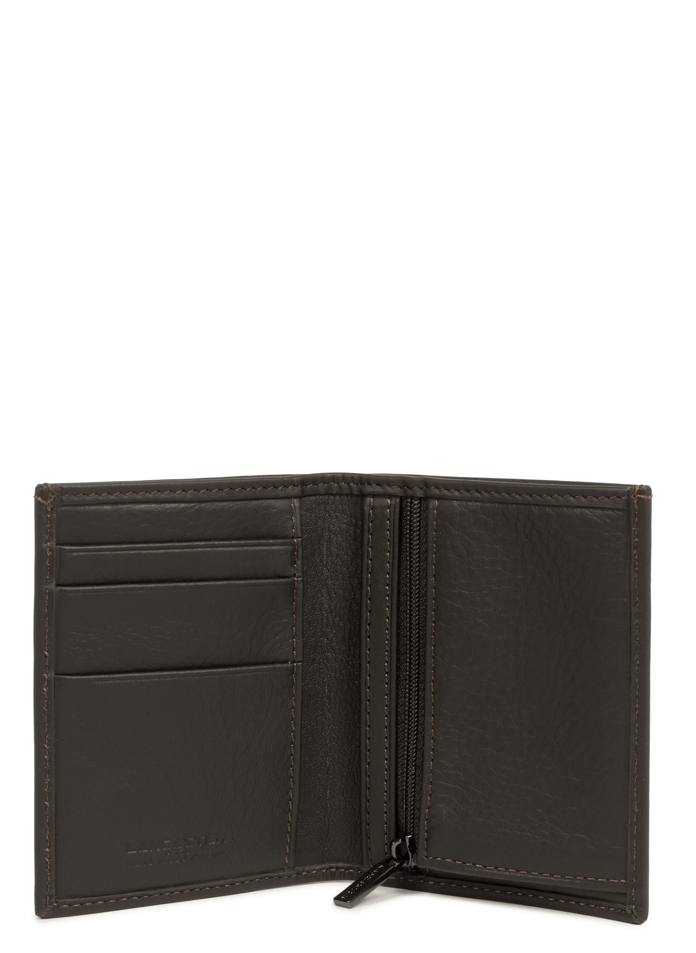 Kleine portemonnee - zacht vintage | Bruin LANCASTER Heren