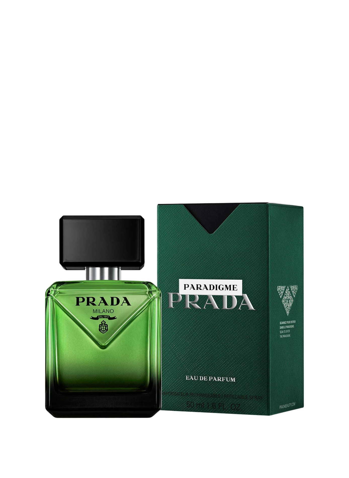 Paradigma - Houtachtig amber heren Eau de Parfum navulbaar PRADA No color