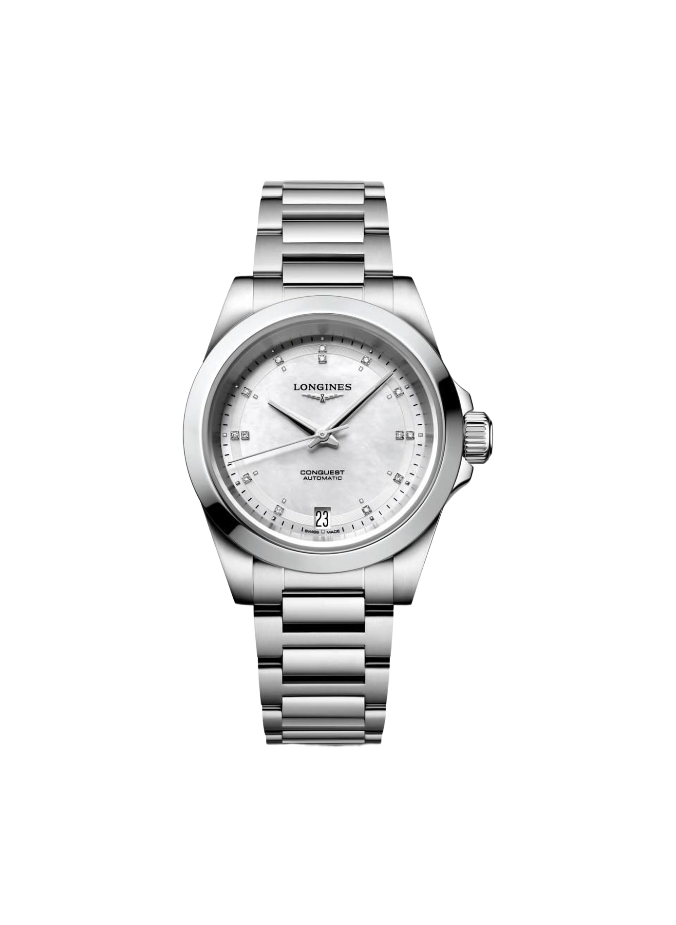 Montre automatique Conquest 2023 en acier inoxydable
