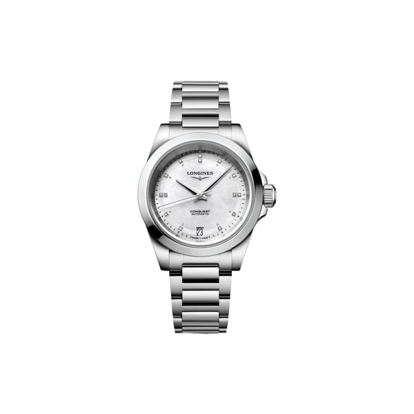 Montre automatique Conquest 2023 en acier inoxydable Montre automatique Conquest 2023 en acier inoxydable