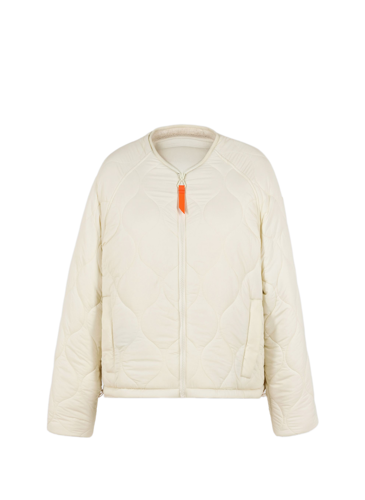 Veste matelassée droite GERTRUDE Beige