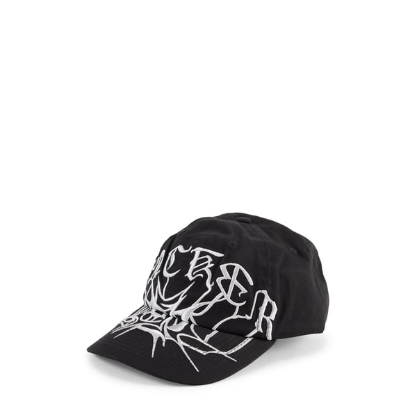 Casquette brodée en coton Casquette brodée en coton