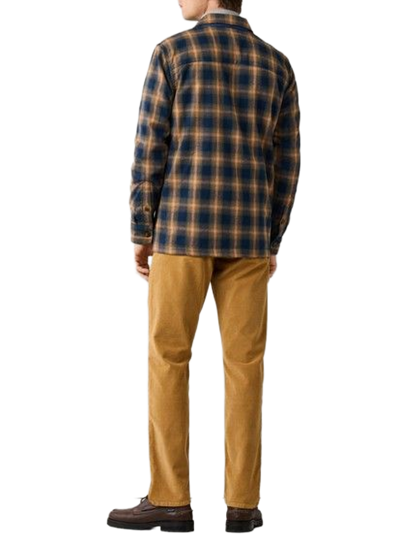 Shirt with classic collar in blended cotton | Brown FACONNABLE Men