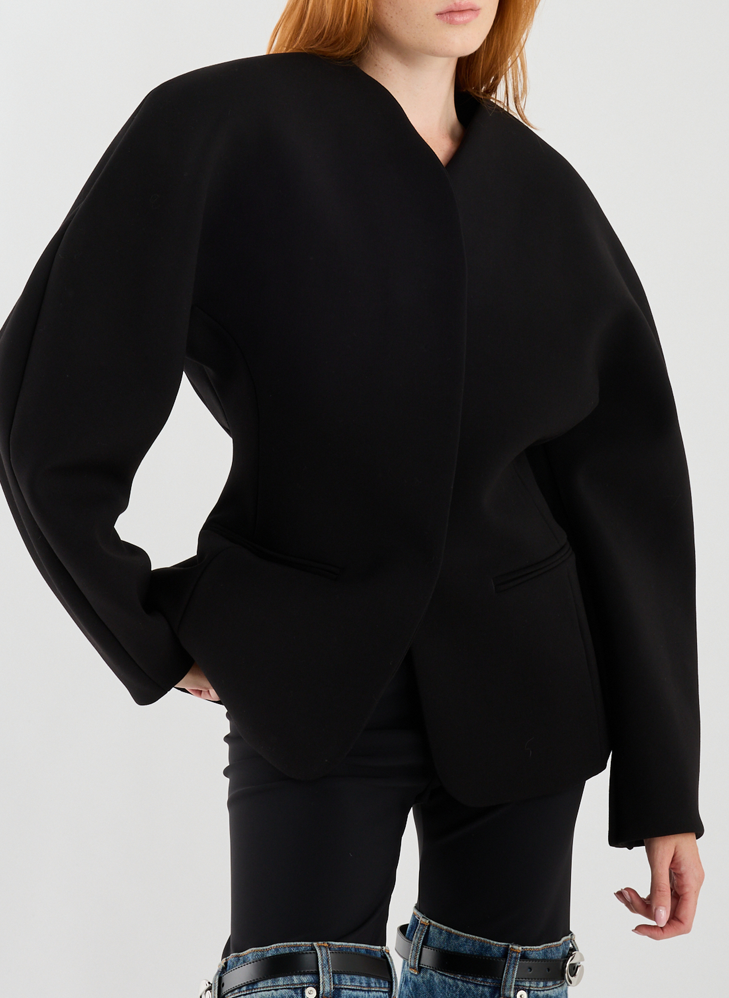 Plain blazer JACQUEMUS Black