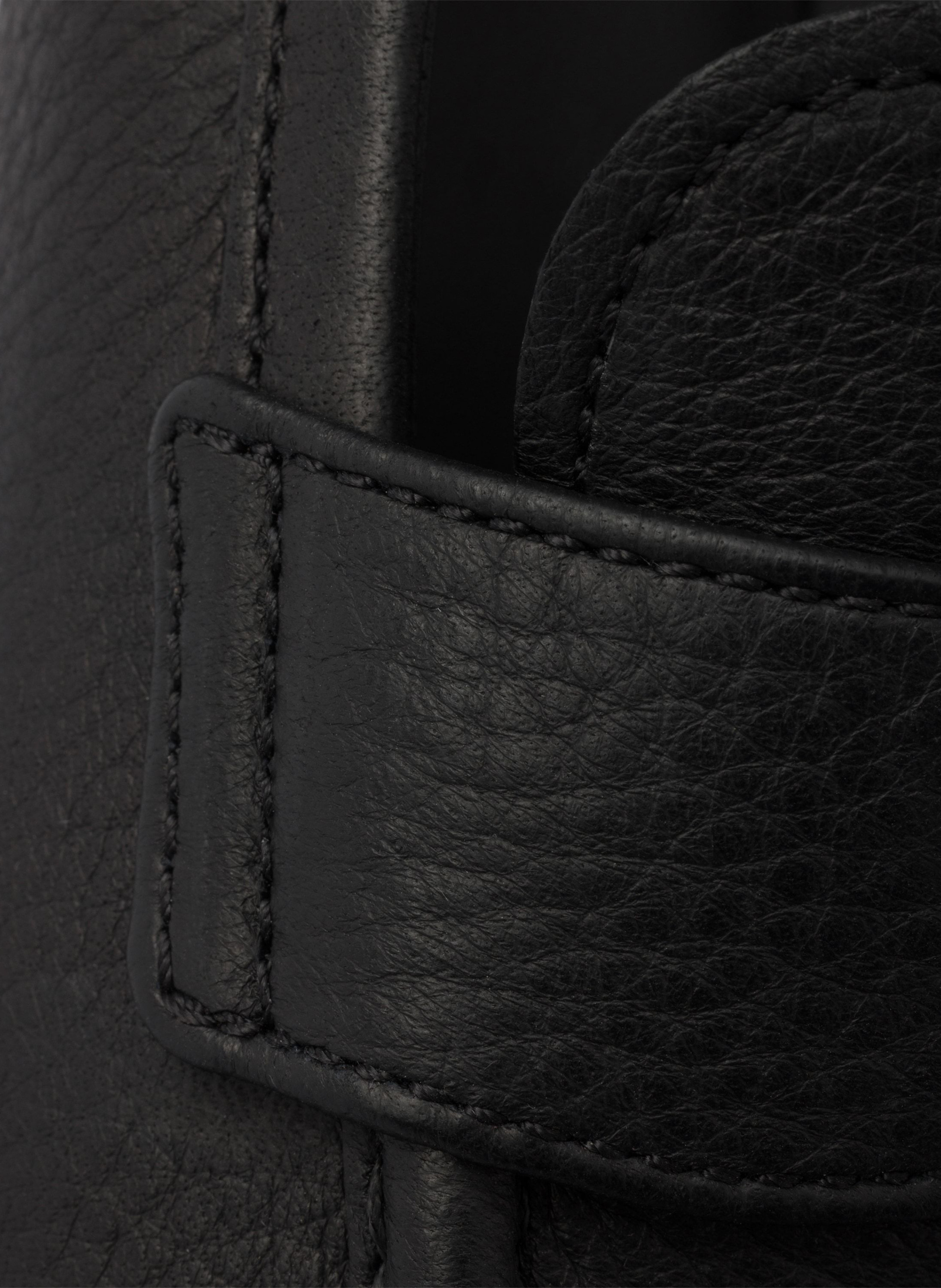 Mocassins en cuir PRADA Noir