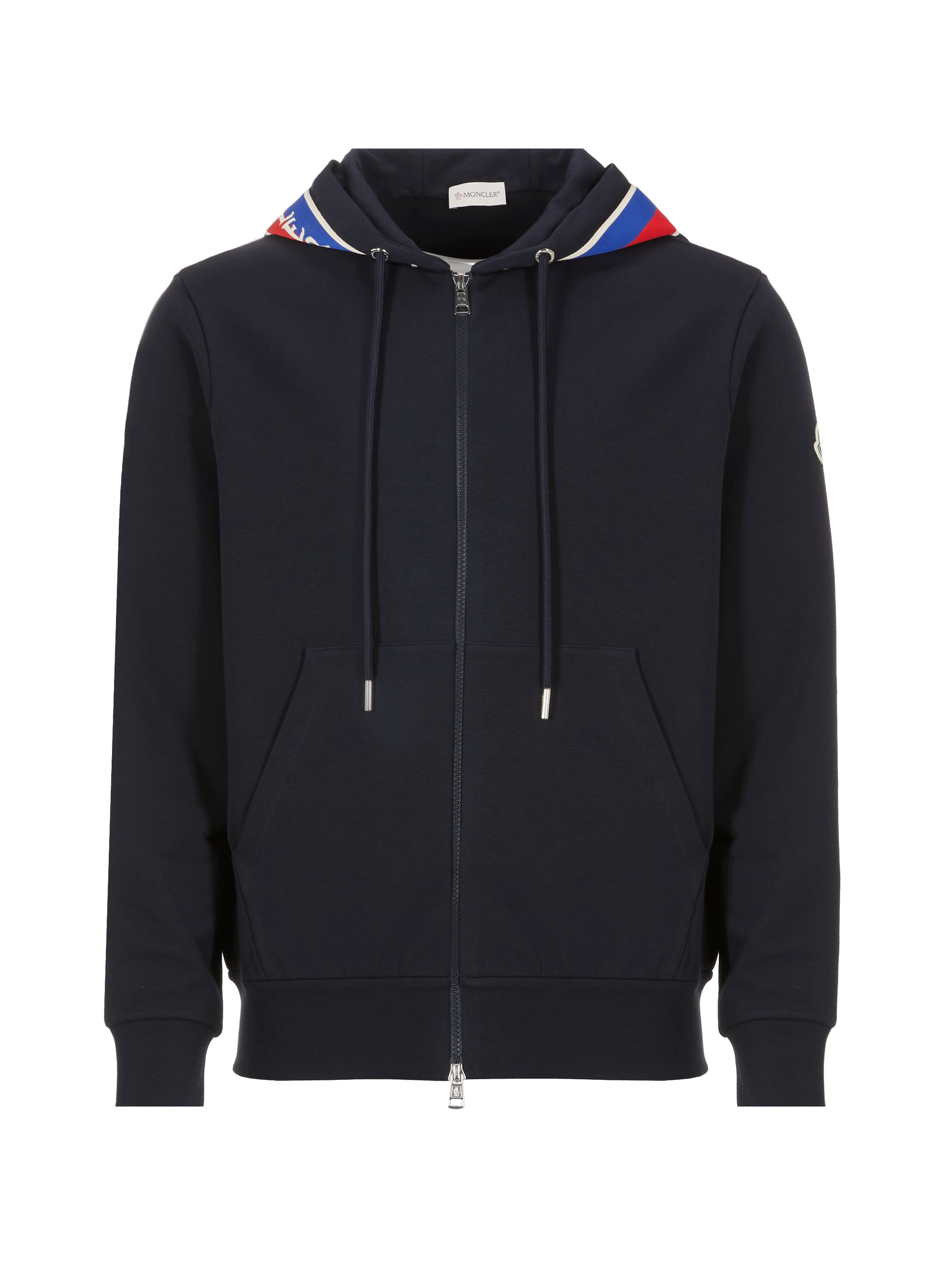 Hoodie zippé en coton