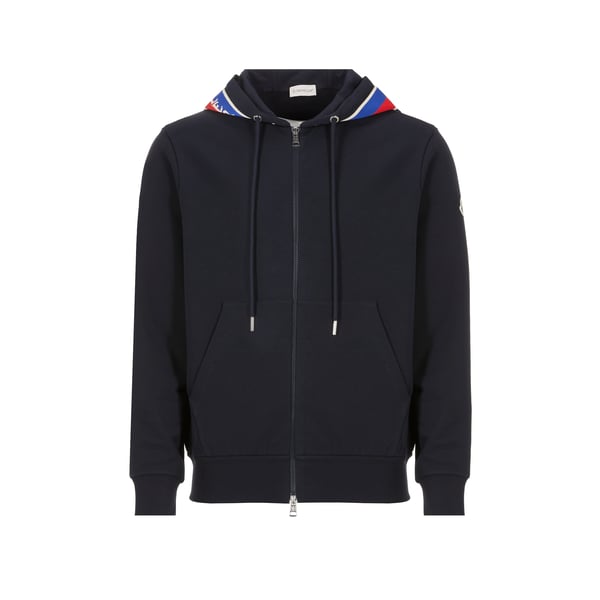 Hoodie zippé en coton