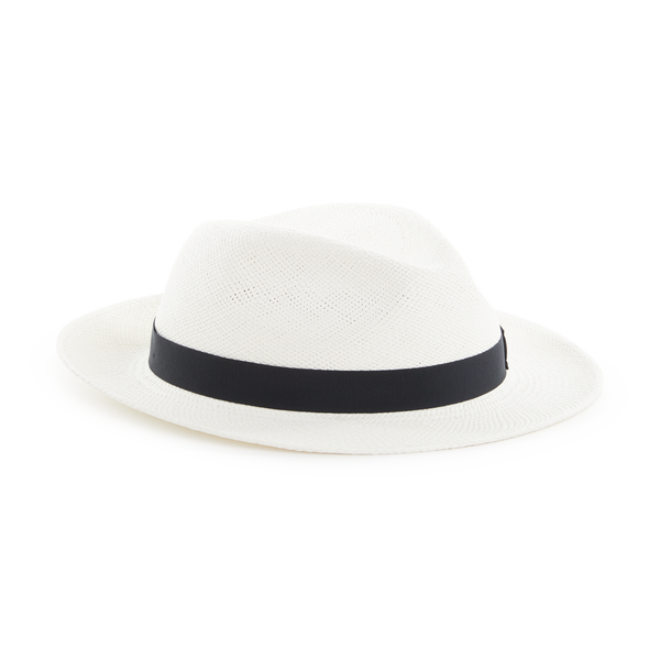 Saison Panama Hat In White